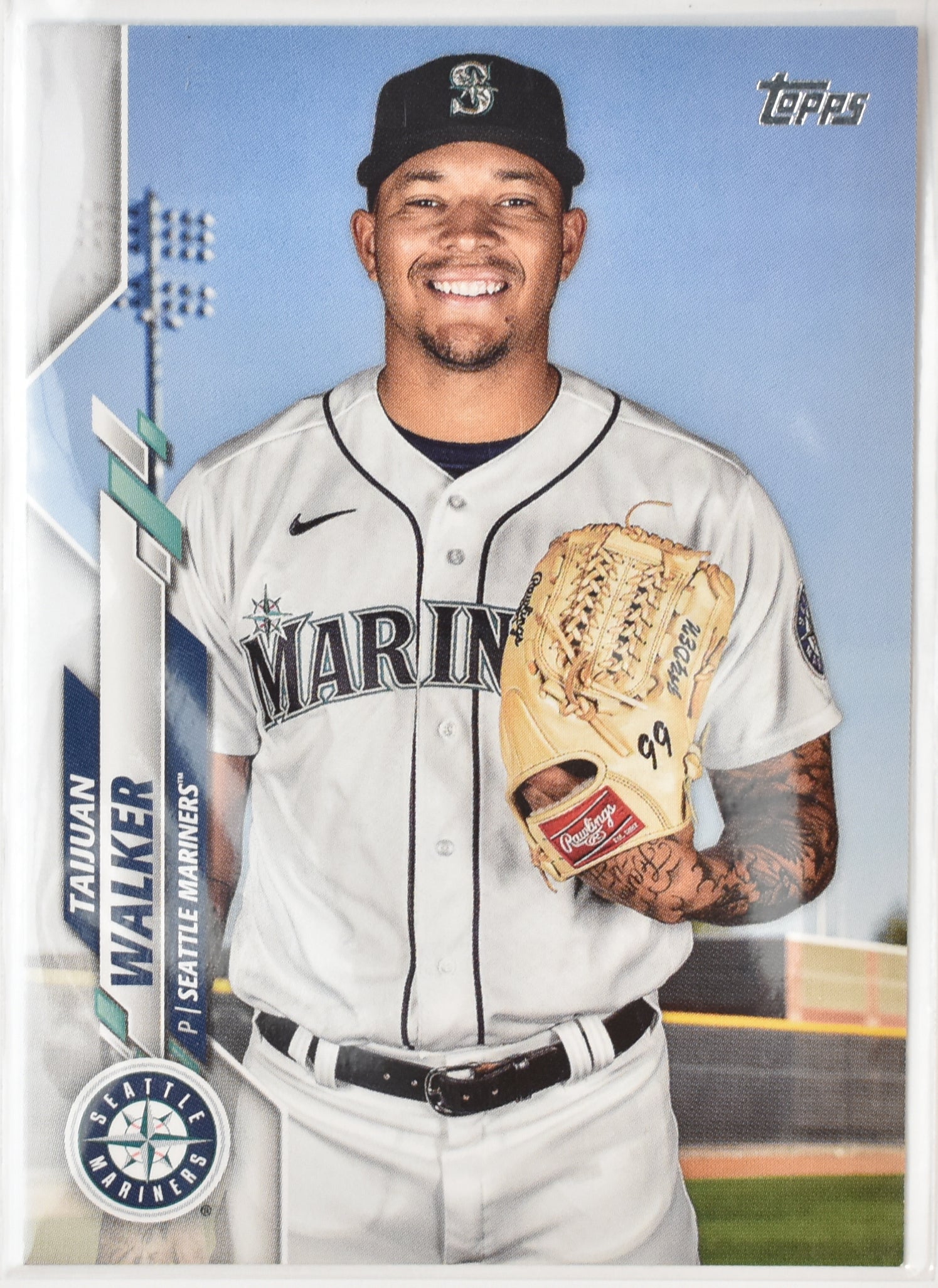 Taijuan Walker U-254 Seattle Mariners Topps Baseball Card 2020