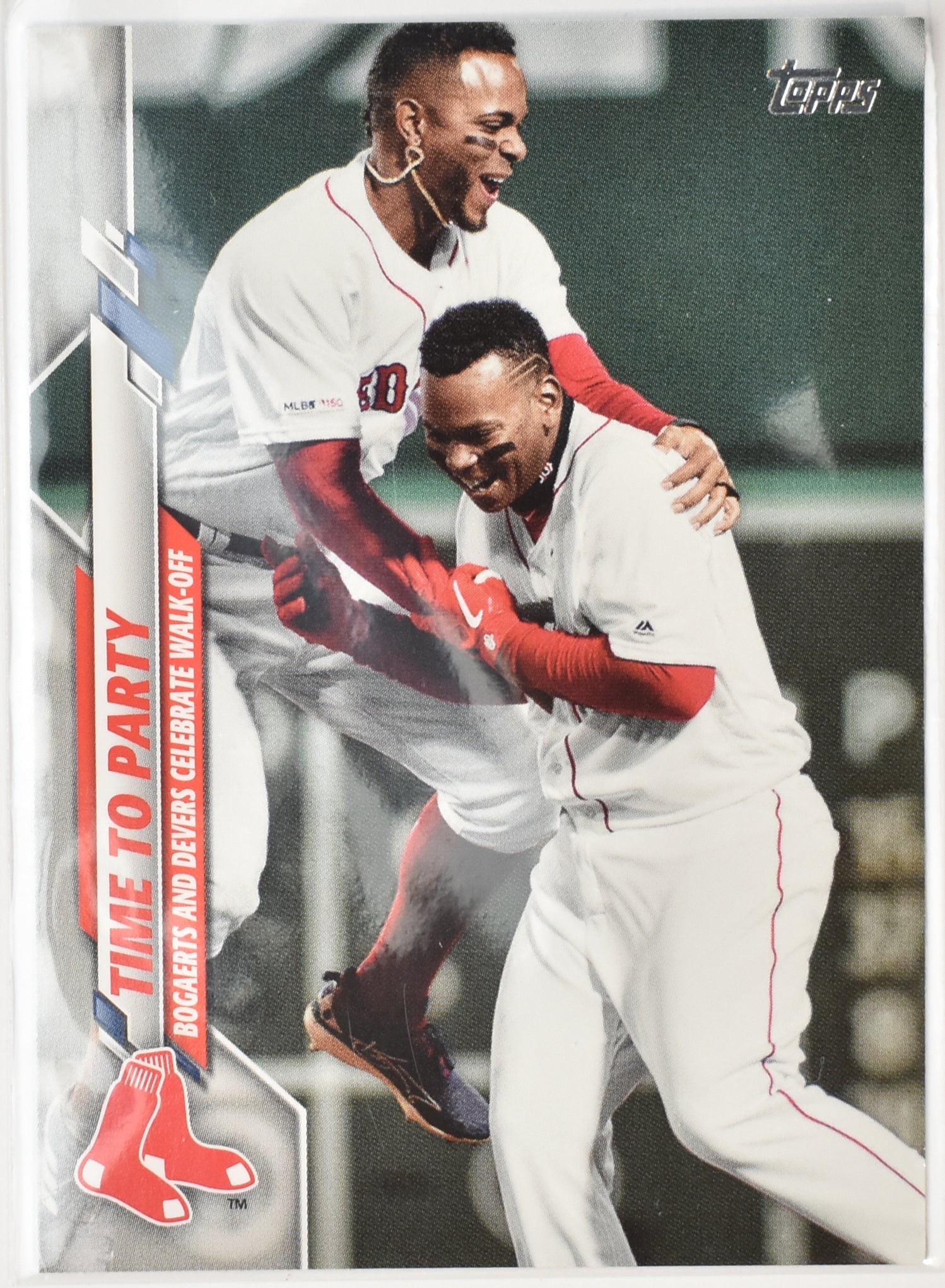 Veteran Combos Xander Bogaerts Rafael Devers U-273 Topps Baseball Card 2020