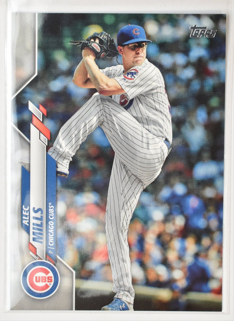 Alec Mills U-220 Chicago Cubs Topps Baseball Card 2020