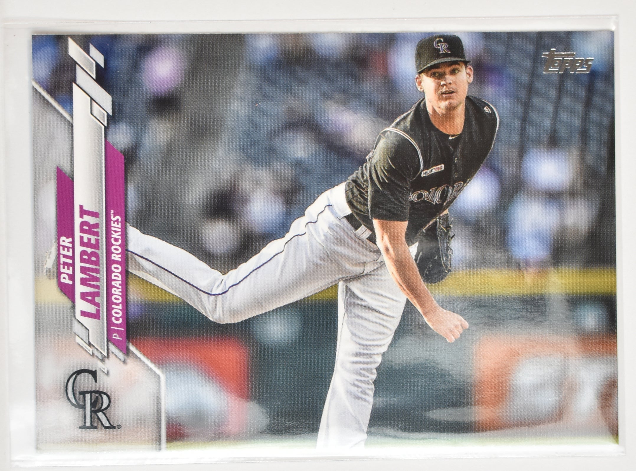 Peter Lambert U-253 Colorado Rockies Topps Baseball Card 2020