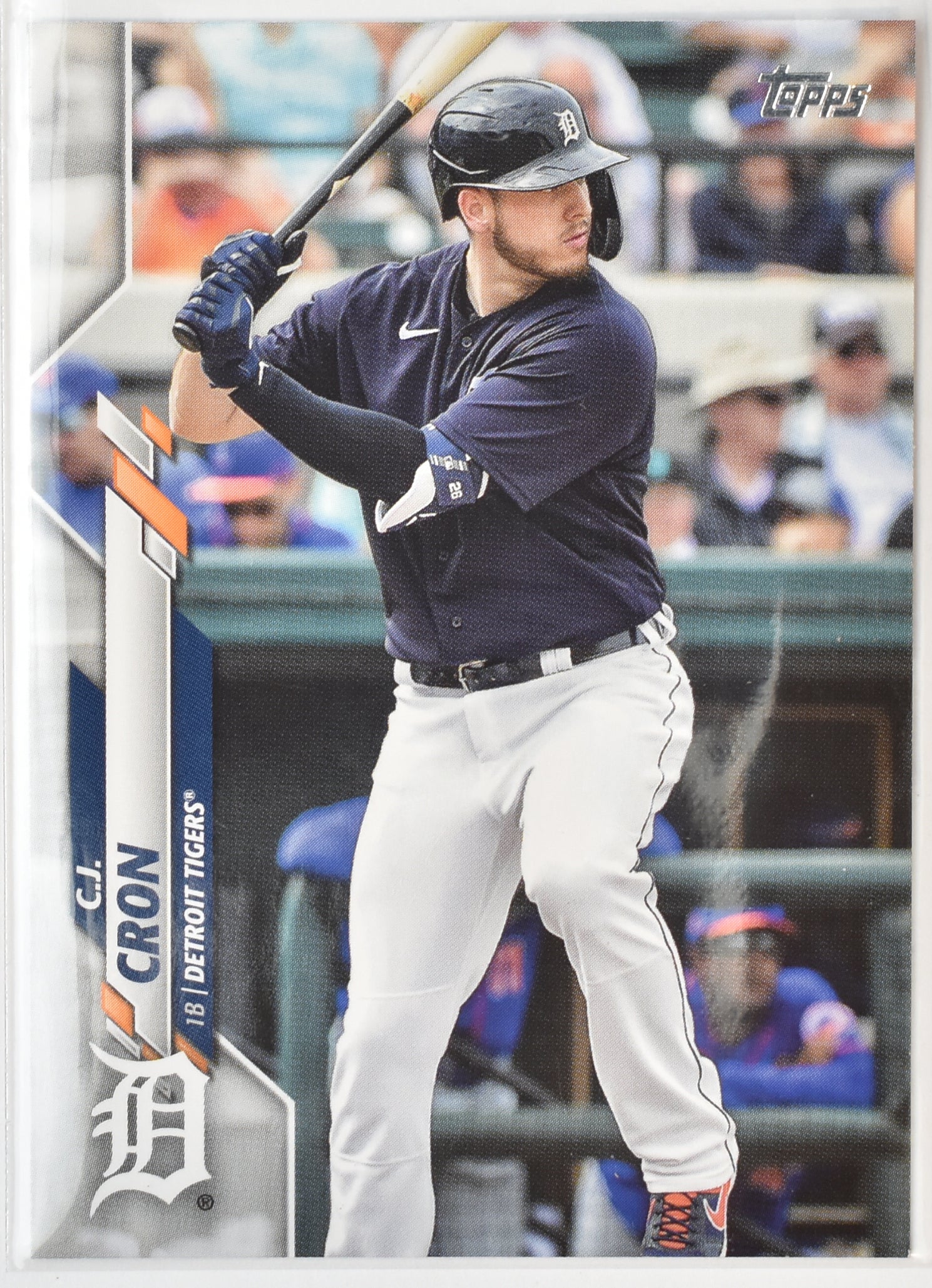 CJ Cron U-180 Detroit Tigers Topps Baseball Card 2020