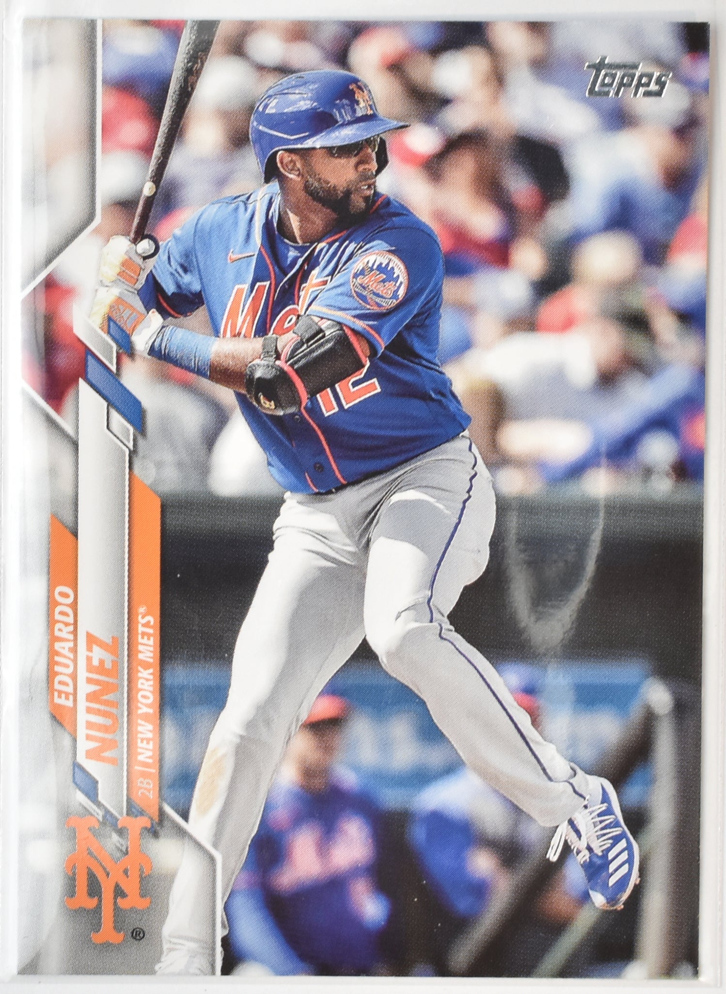 Eduardo Nunez U-28 Topps Baseball Card 2020 New York Mets