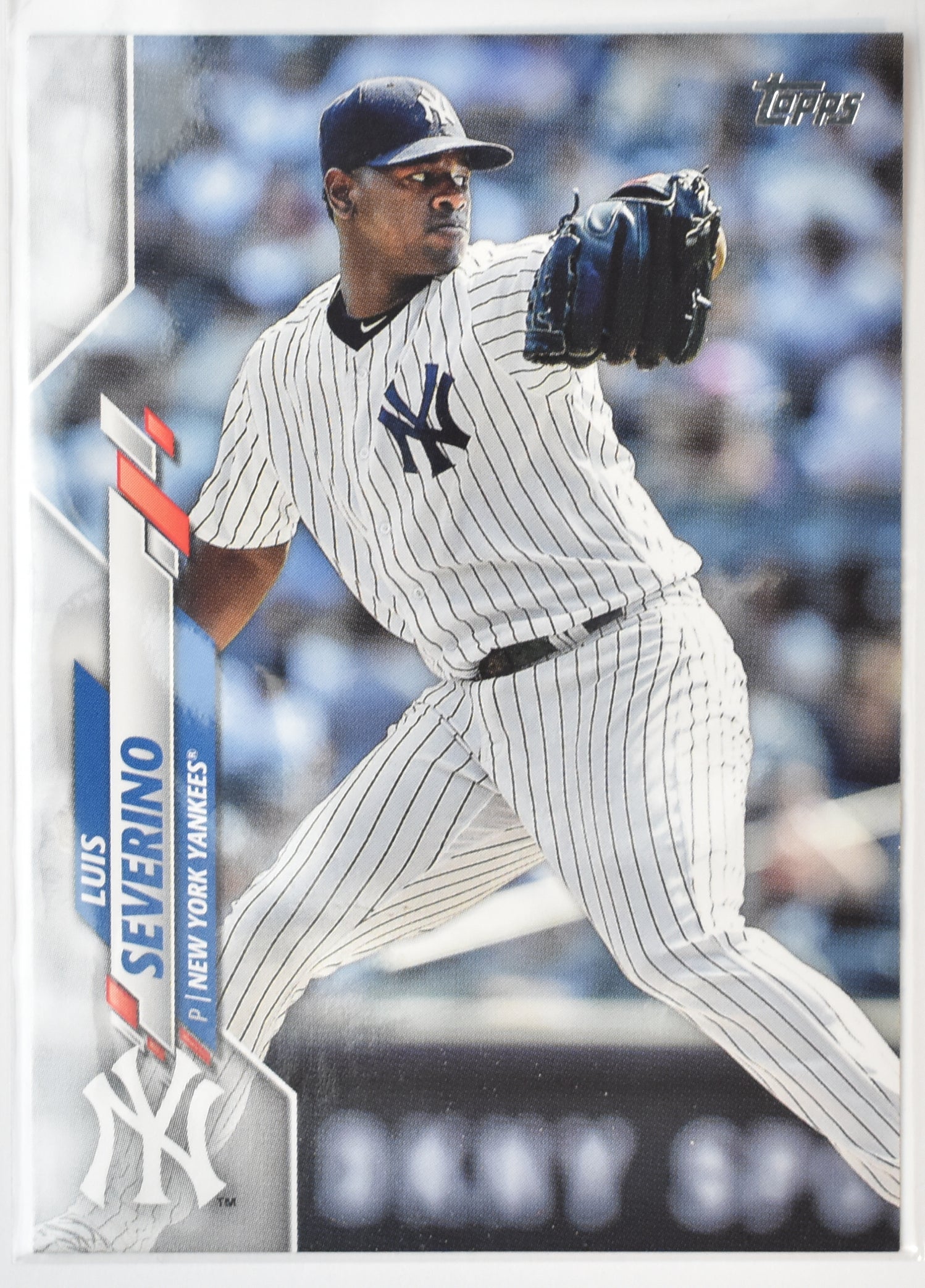 Luis Severino U-188 New York Yankees Topps Baseball Card 2020