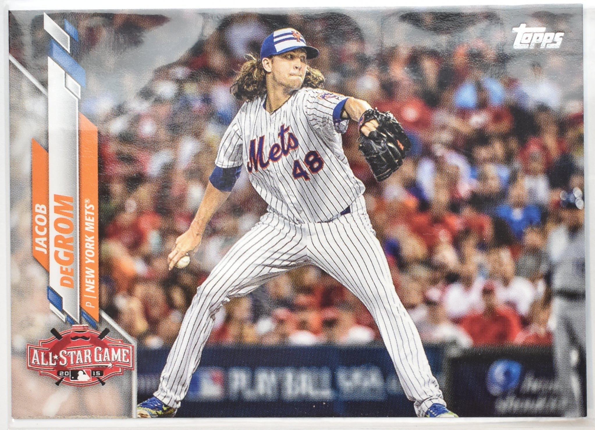 Jacob DeGrom New York Mets U-299 Topps Baseball Card 2020