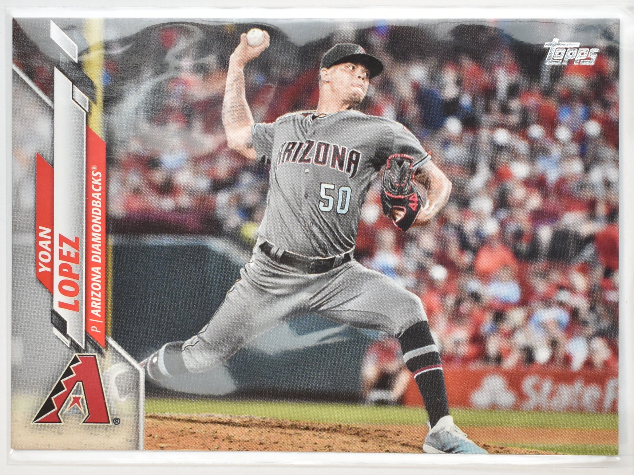 Yoan Lopez Arizona Diamondbacks U-57 Topps Baseball Card 2020