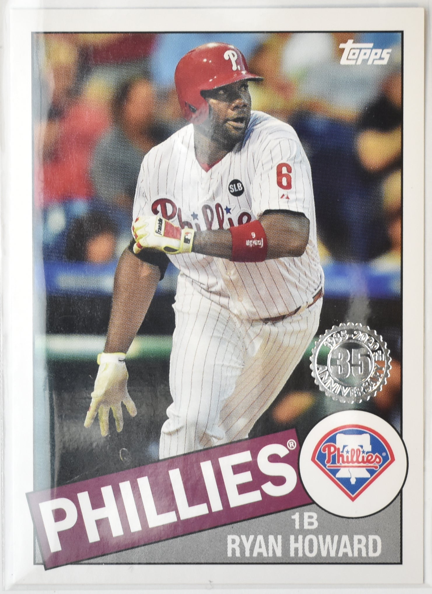Ryan Howard 85TB-34 Topps Baseball Card 2020