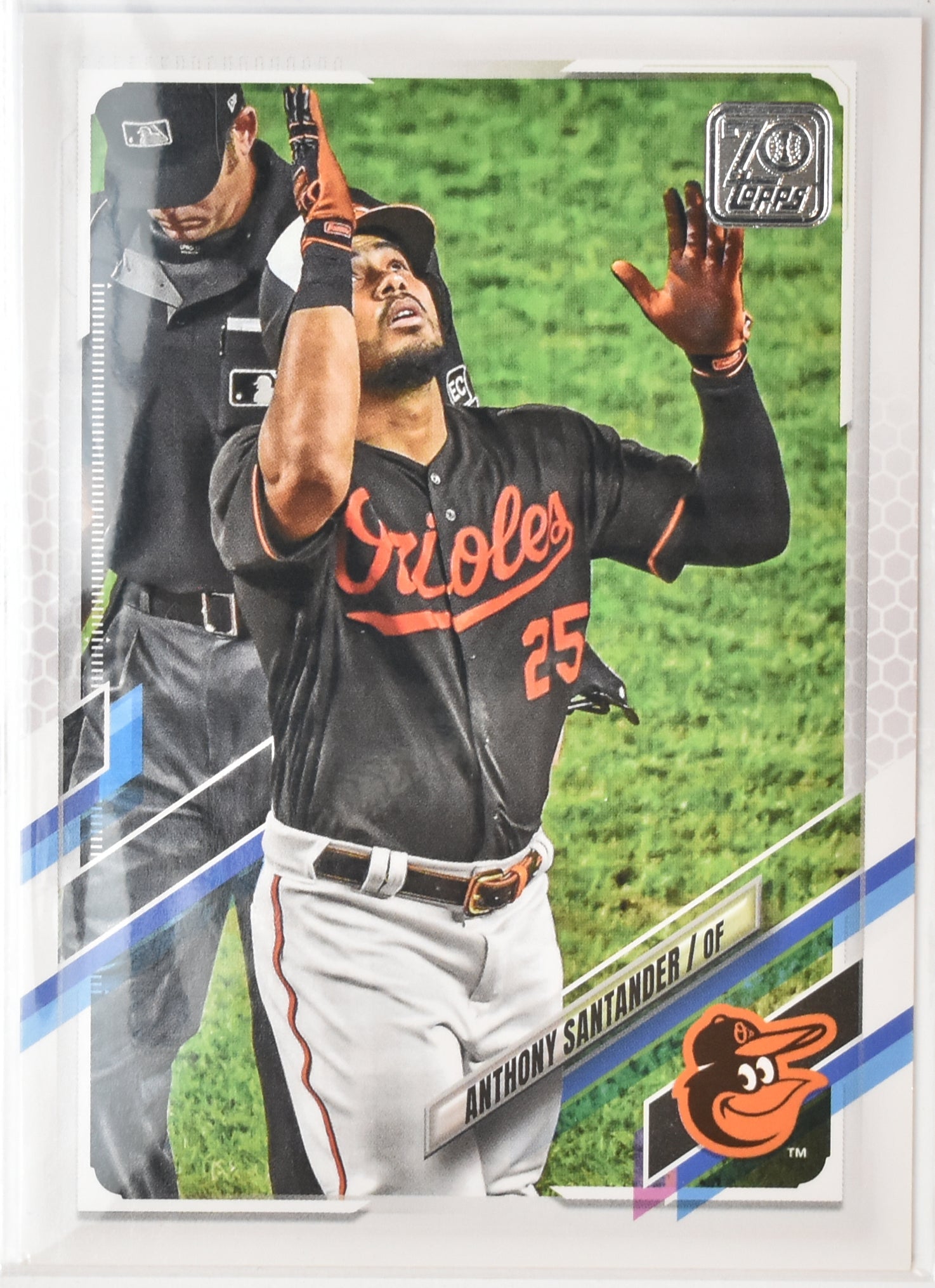 Anthony Santander 320 Baltimore Orioles 2021 Topps Baseball Card