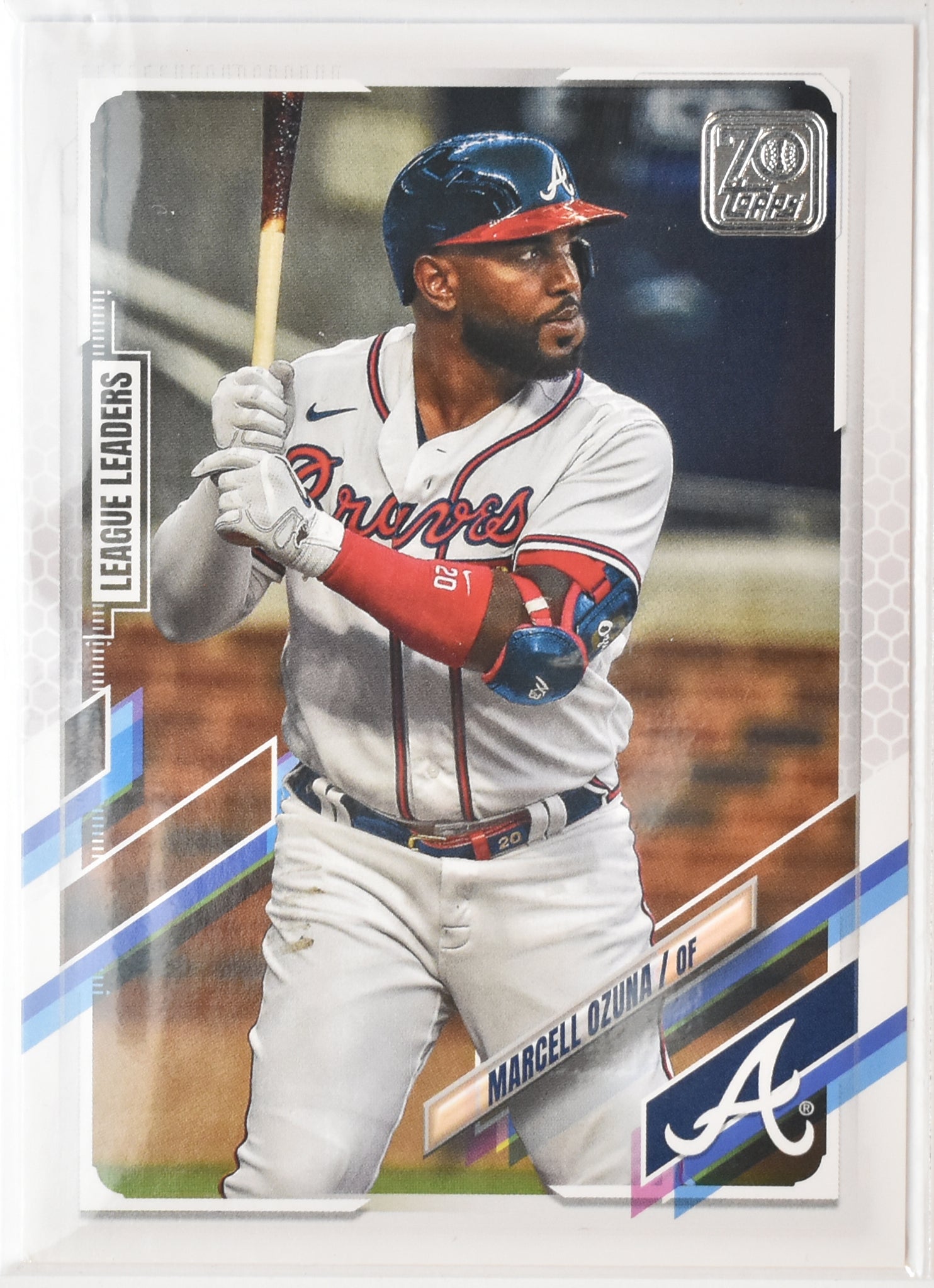 Marcell Ozuna 312 Atlanta Braves 2021 Topps Baseball Card