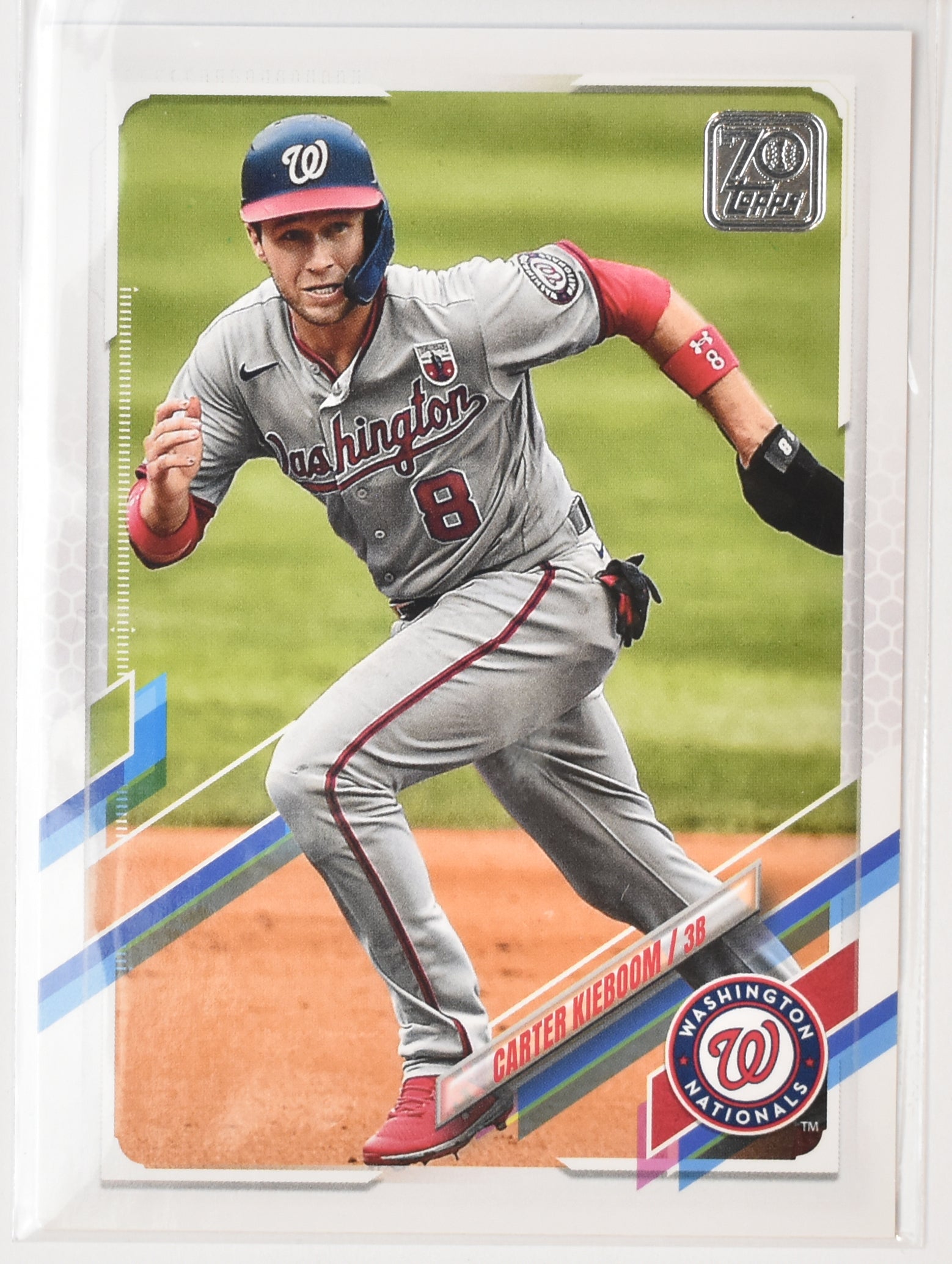 Carter Kieboom Washington Nationals 118 2021 Topps Baseball Card