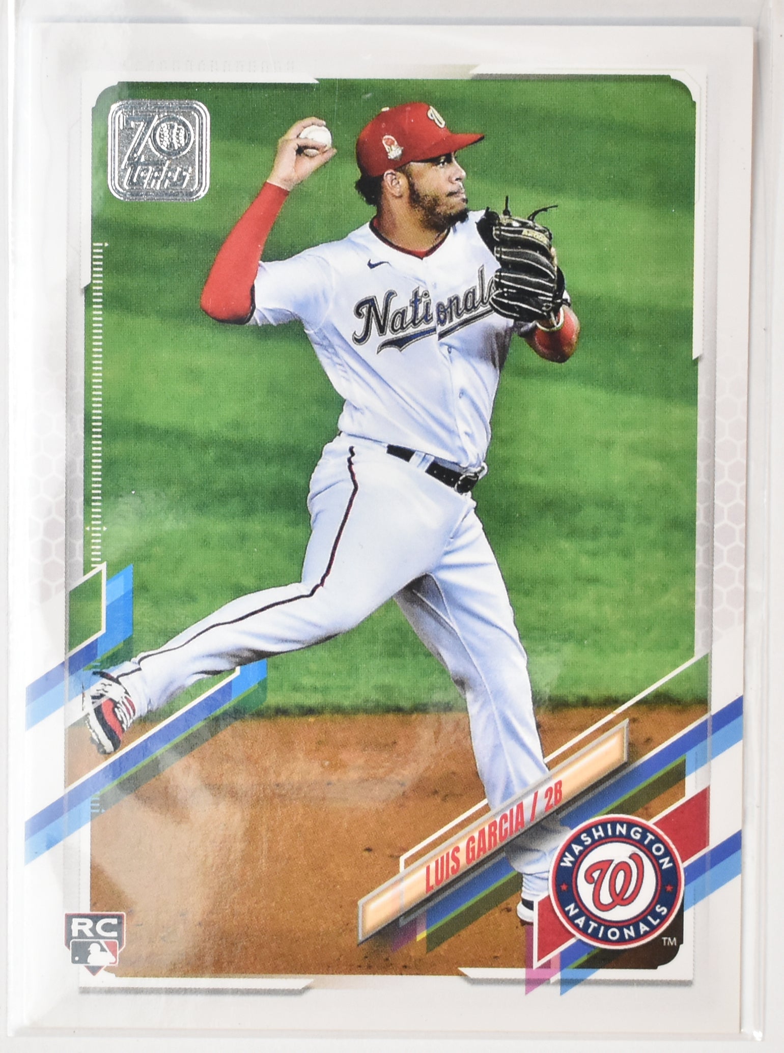 Luis Garcia 298 Washington Nationals 2021 Topps Baseball Card