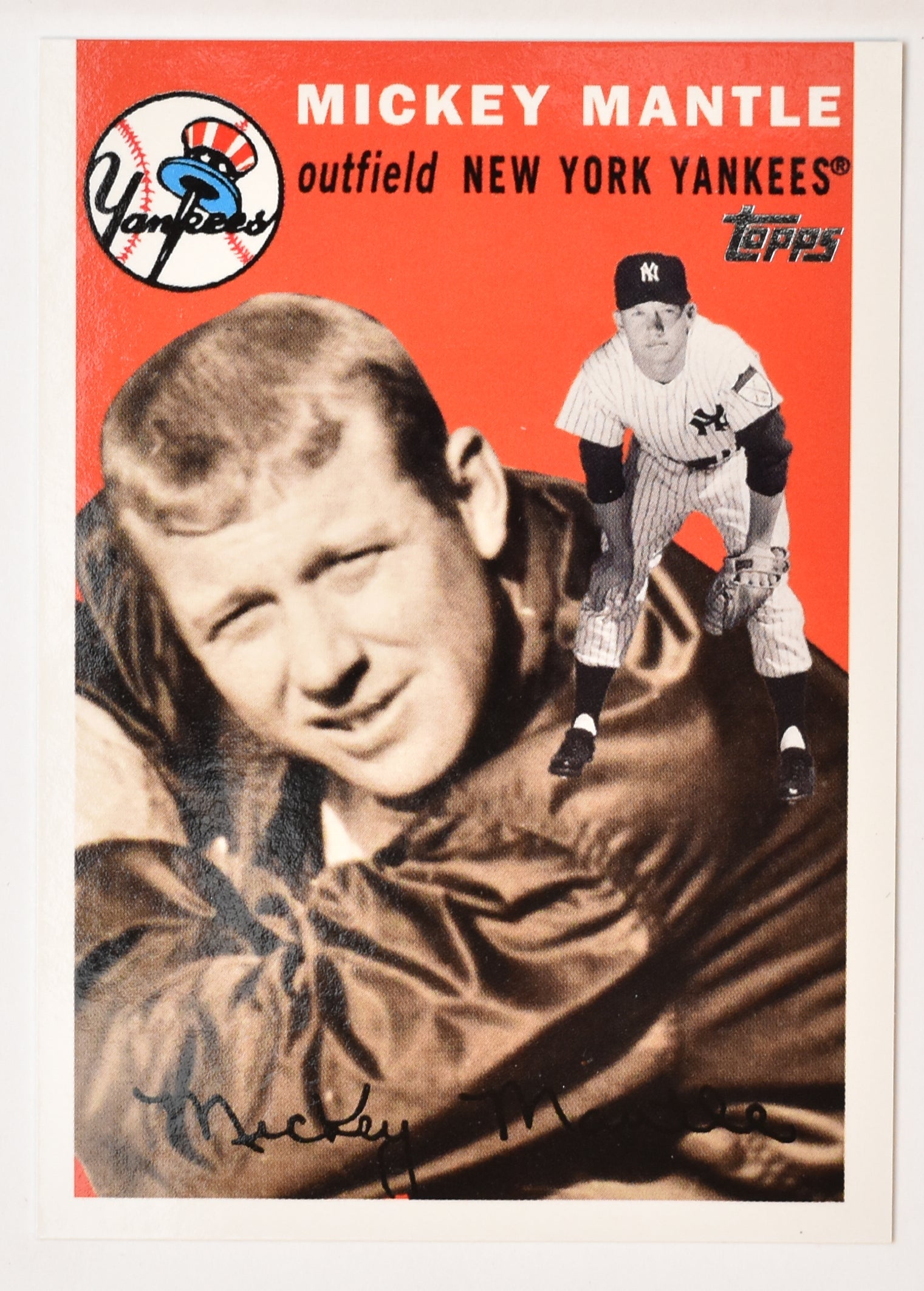 Mickey Mantle MMS43 New York Yankees 2007 Baseball Card Topps