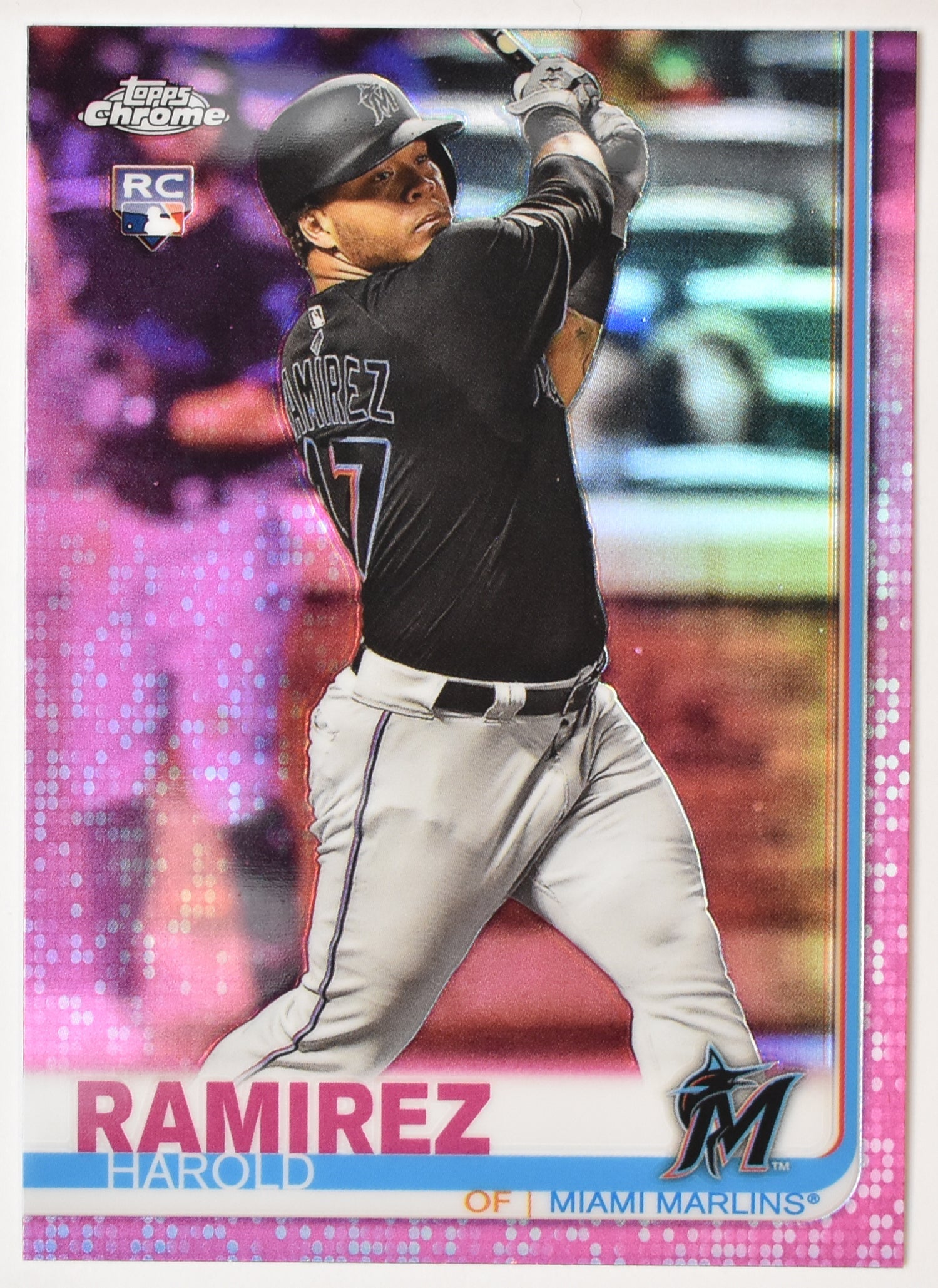 Ramirez Harold 41 Topps Chrome Miami Marlins 2019 Rookie Card