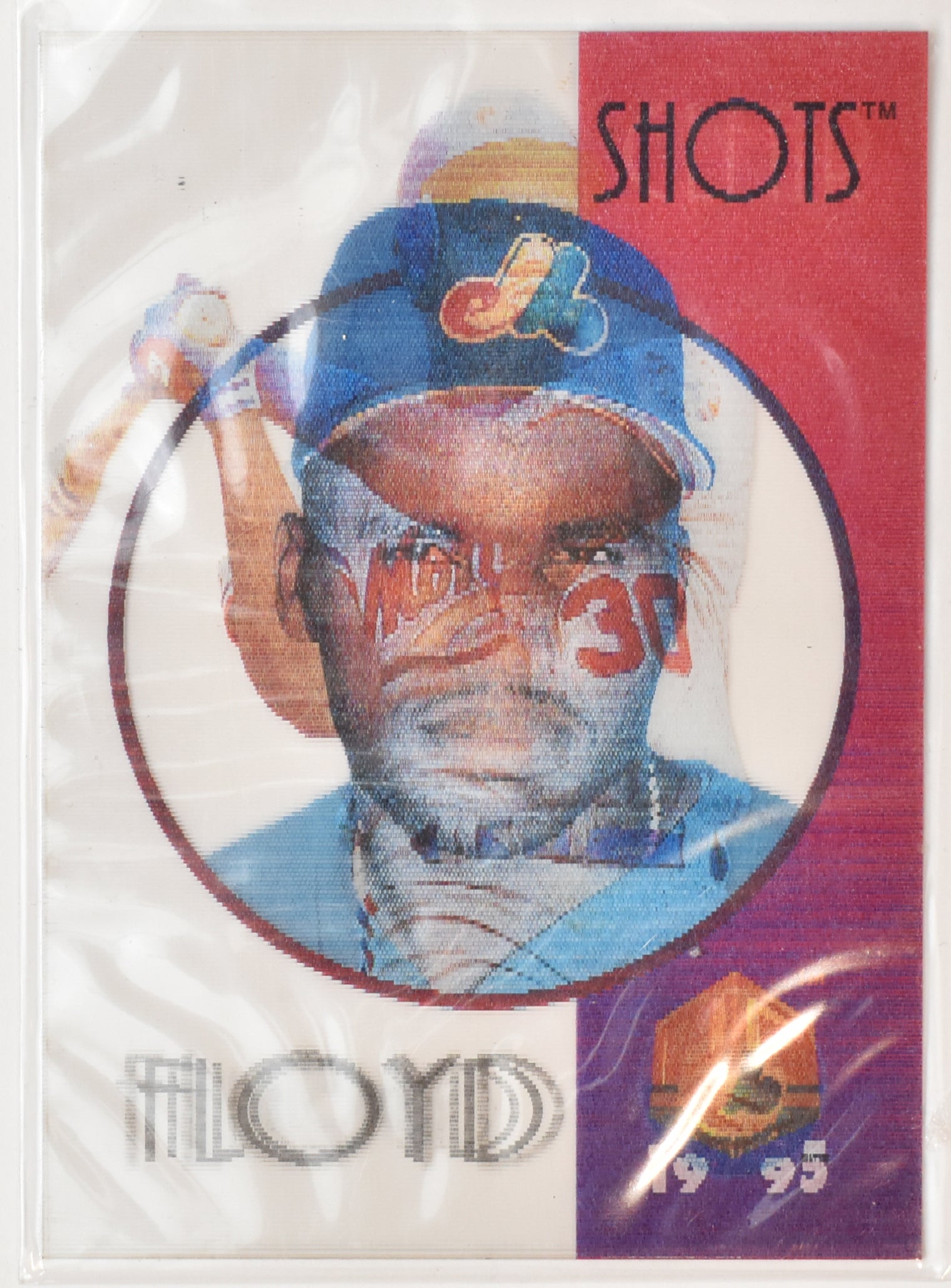 Floyd Shots CS8 Sportsflix Pinnacle 1995 Baseball Card