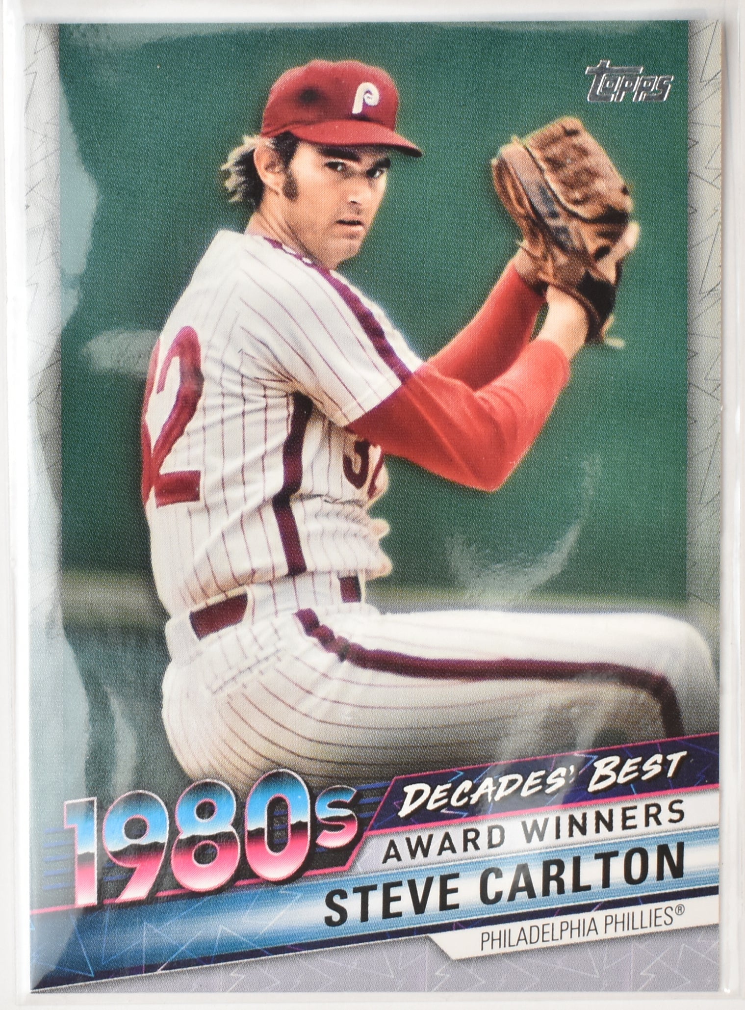 Steve Carlton DB-39 Decades Best Topps 2020 Baseball Card Phillies