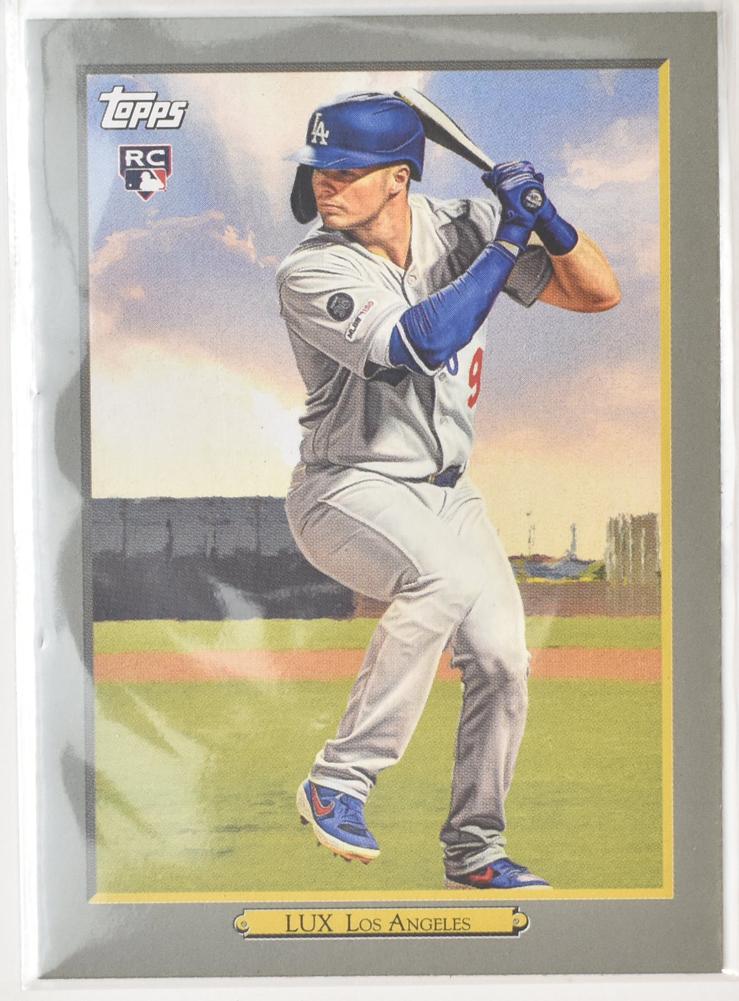 Gavin Lux TR-8 Los Angeles Dodgers Topps Baseball Card 2020