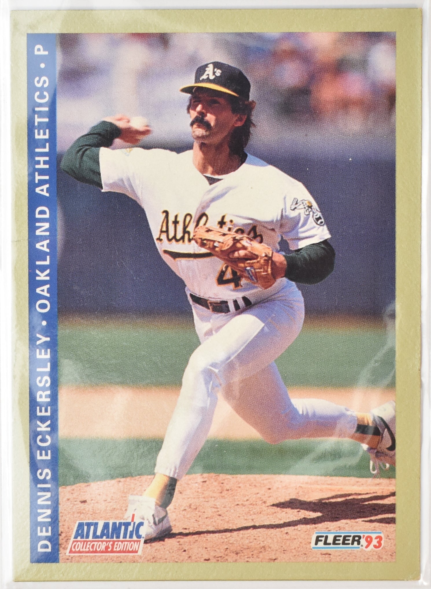 Dennis Eckersley 7 of 25 Oakland Athletics 1993 Baseball Card Fleer