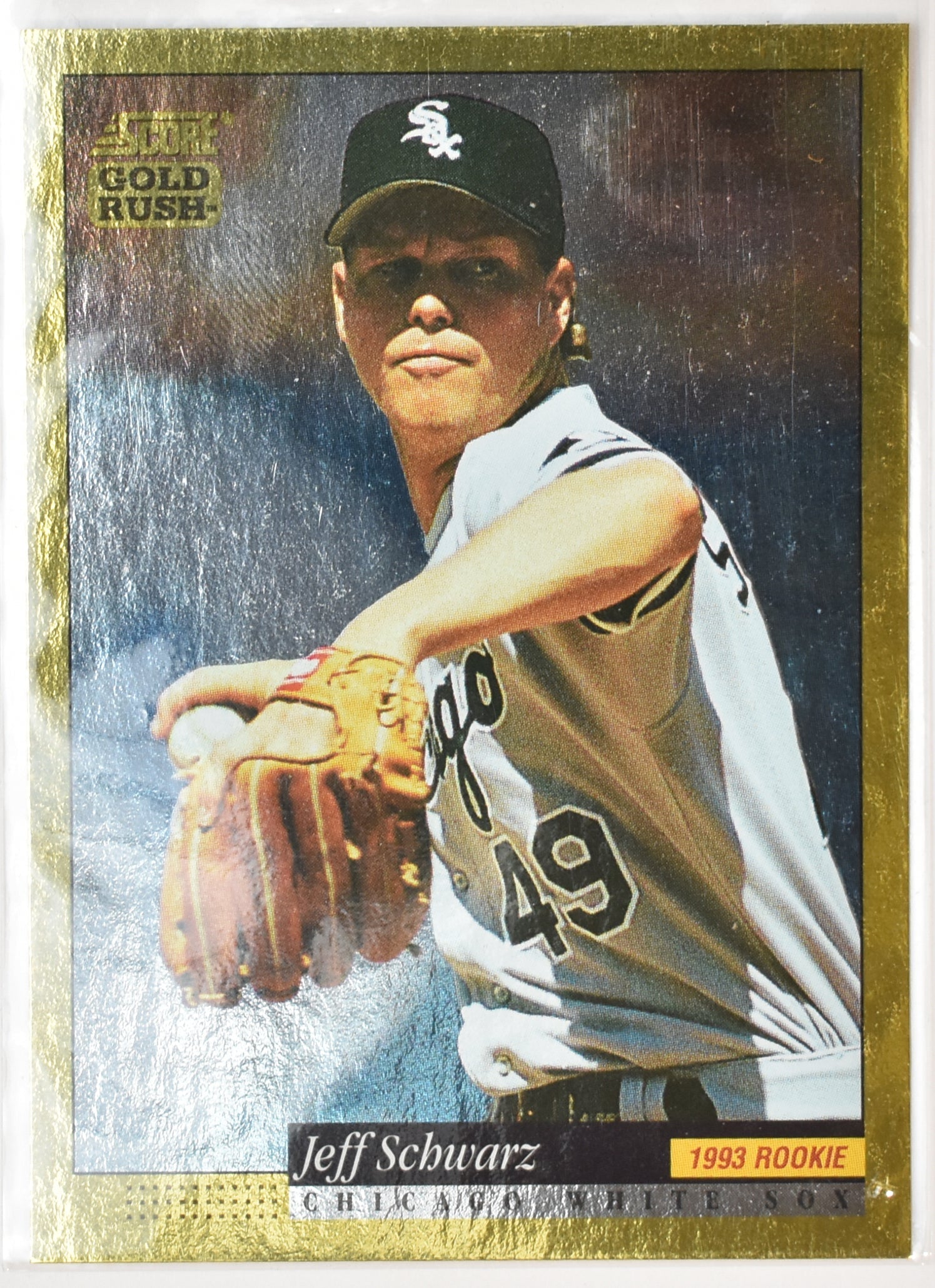 Jeff Schwarz 588 Chicago White Sox Baseball Card Score 1994