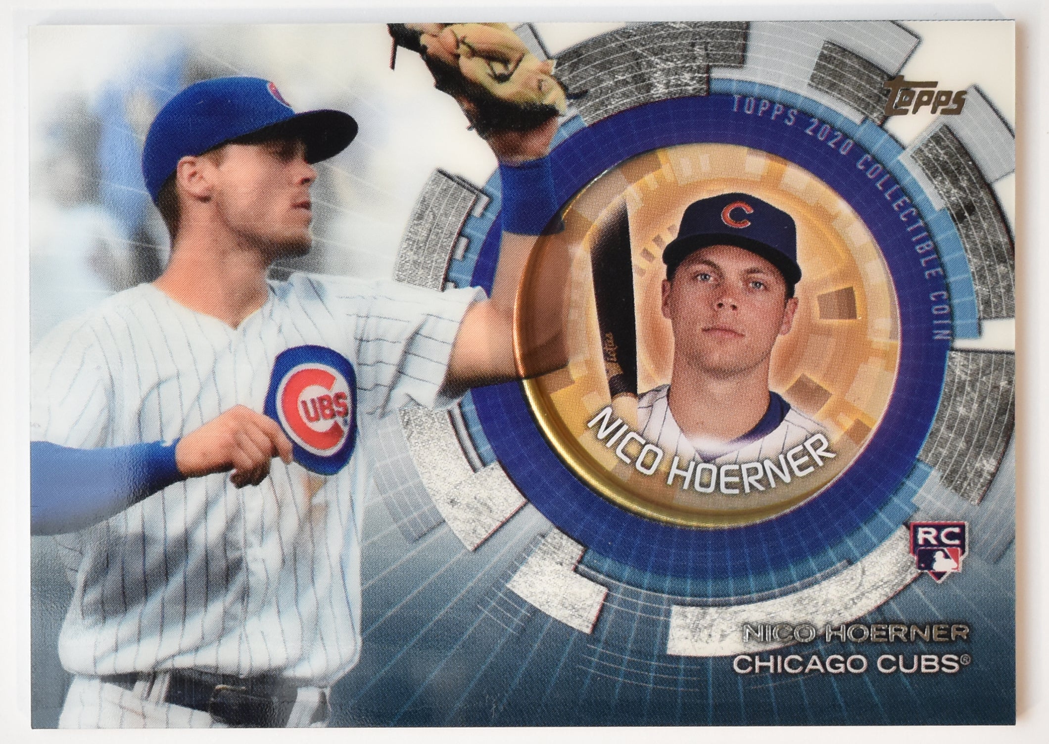 Nico Hoerner Chicago Cubs TBC-NH 2020 Topps Baseball Card