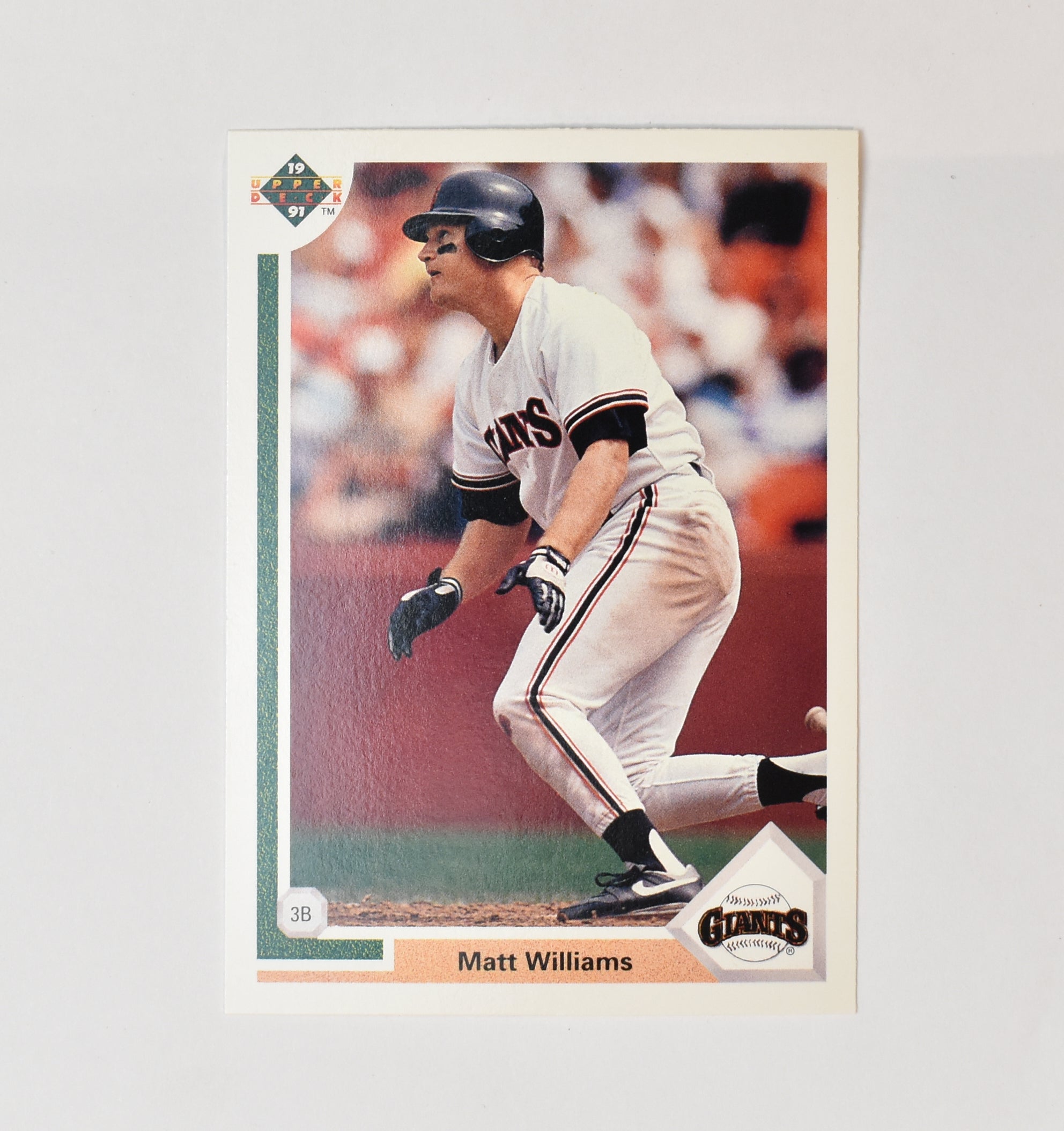 Matt Wiliams 157 1991 Upper Deck Baseball Card San Francisco Giants