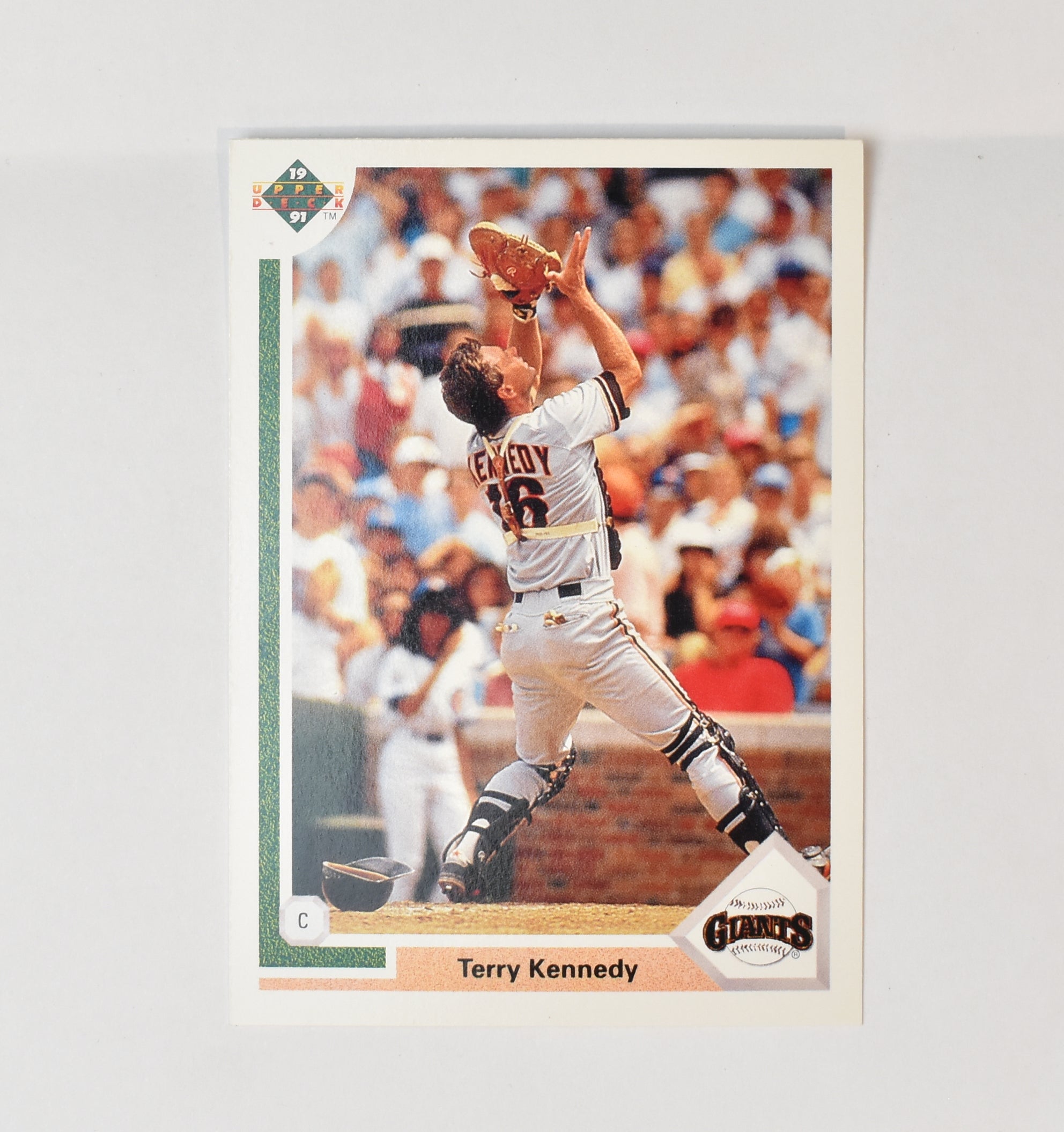 Terry Kennedy 404 1991 Upper Deck Baseball Card San Francisco Giants