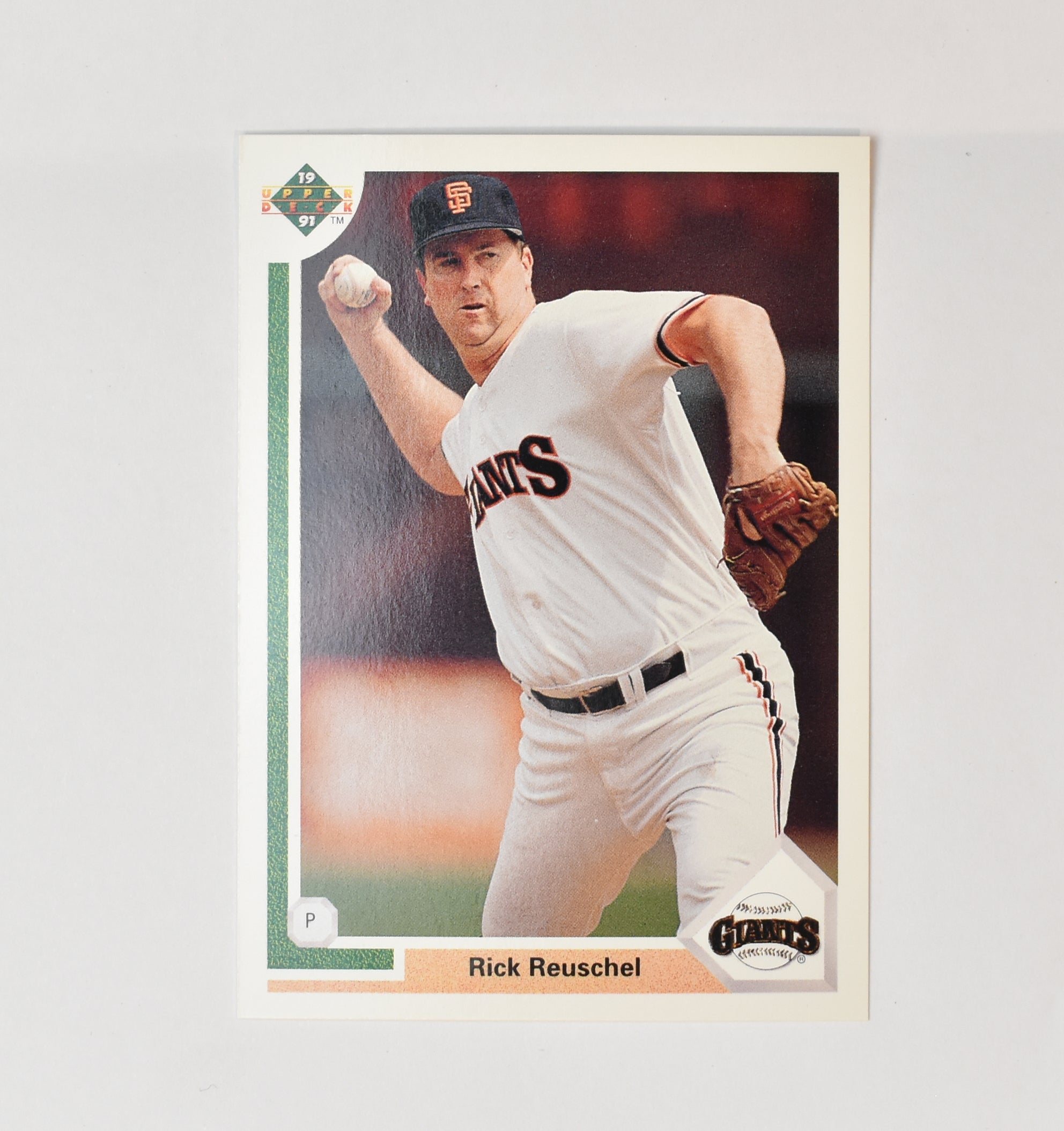 Rick Reuschel 249 1991 Upper Deck Baseball Card San Francisco Giants