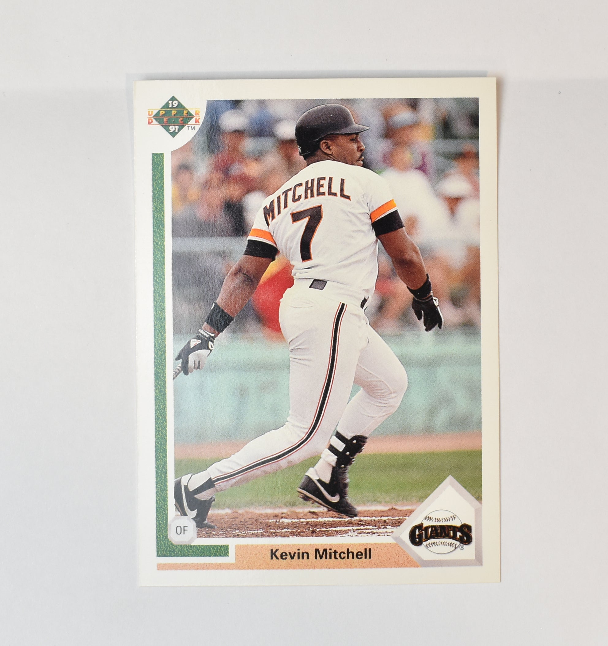 Kevin Mitchell 247 1991 Upper Deck Baseball Card San Francisco Giants