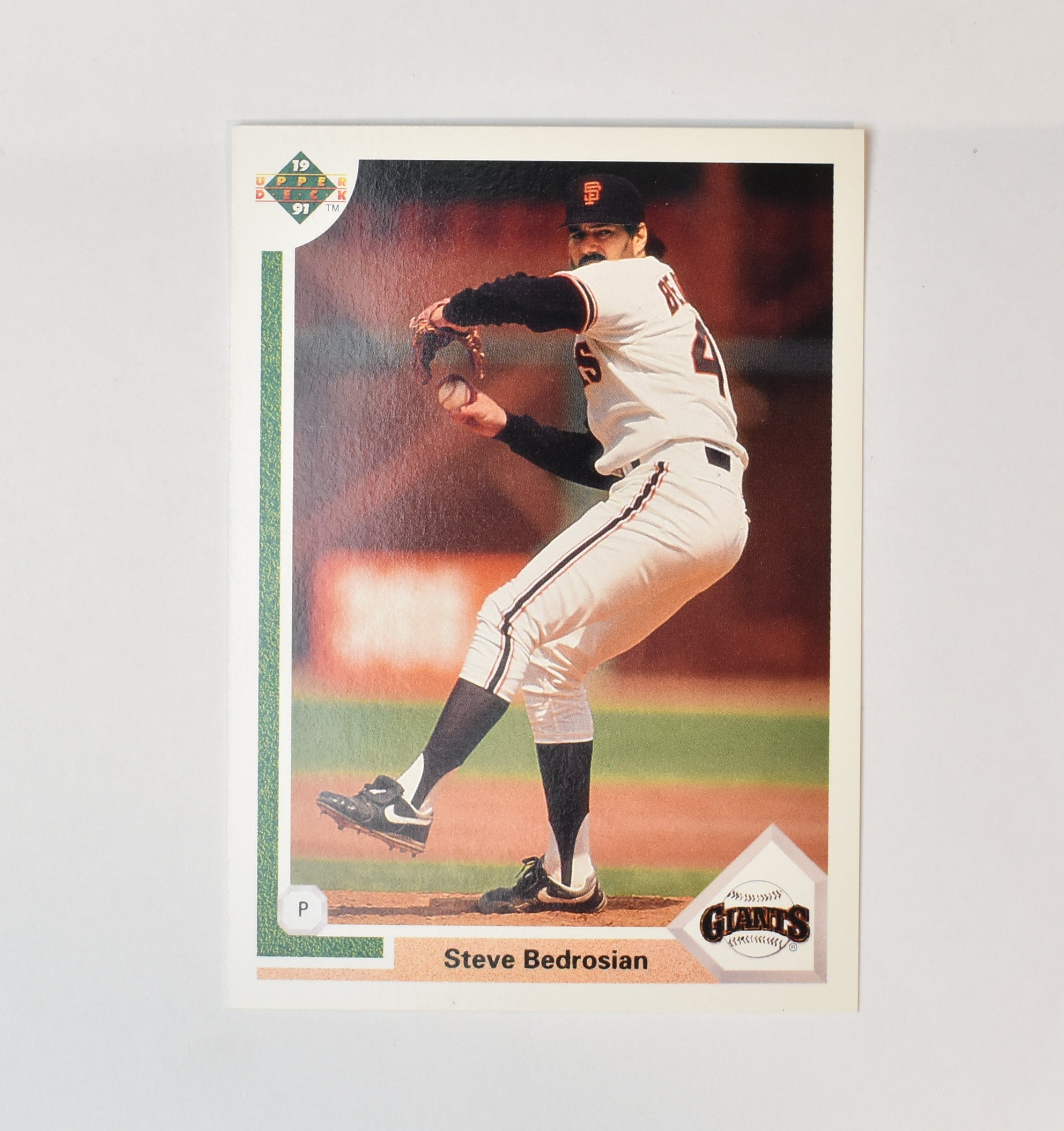 Steve Bedrosian 422 91 Upper Deck Baseball Card San Francisco Giants