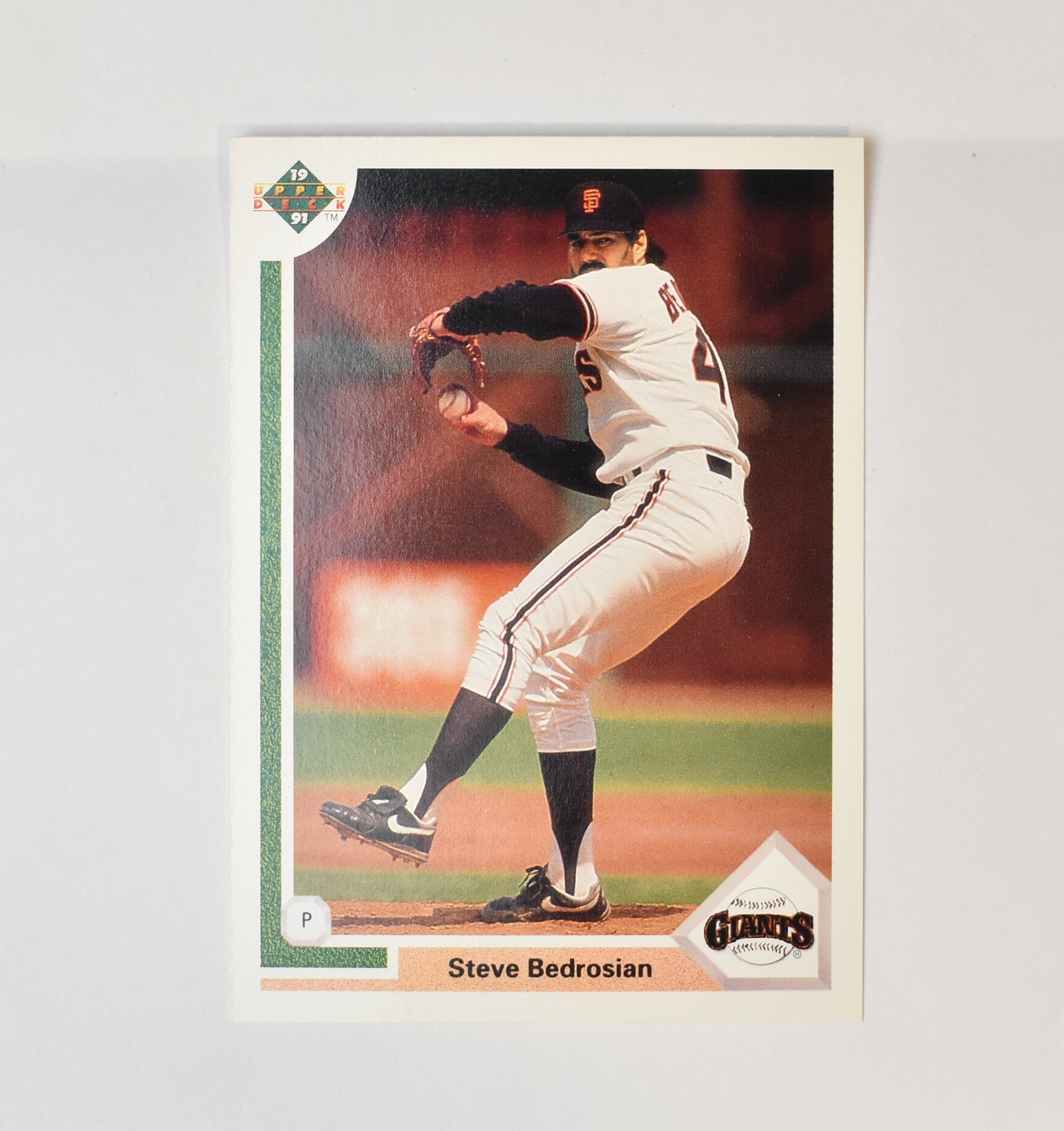 Steve Bedrosian 422 1991 Upper Deck Baseball Card San Francisco Giants