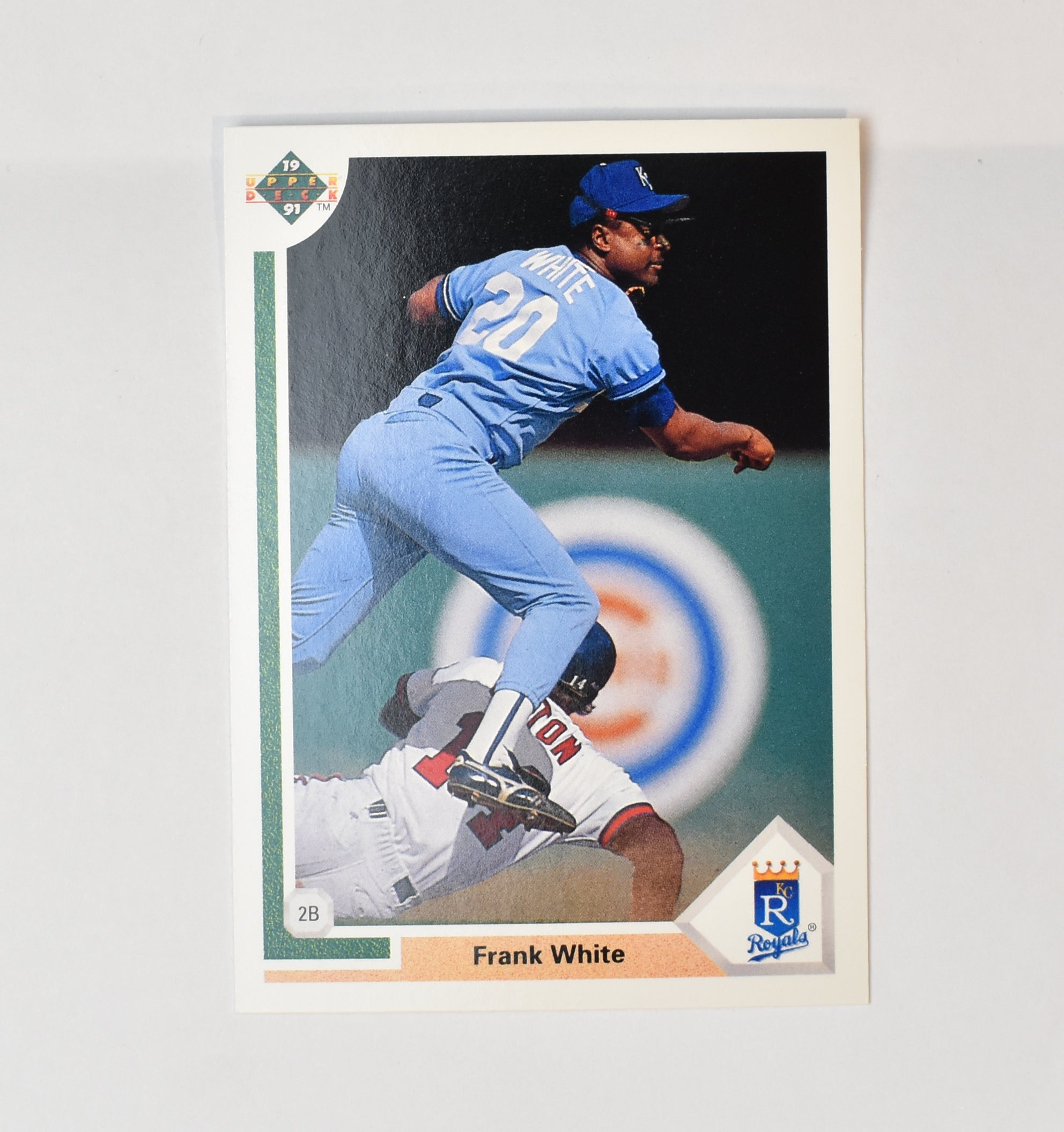 Frank White 568 1991 Upper Deck Baseball Card Kansas City Royals