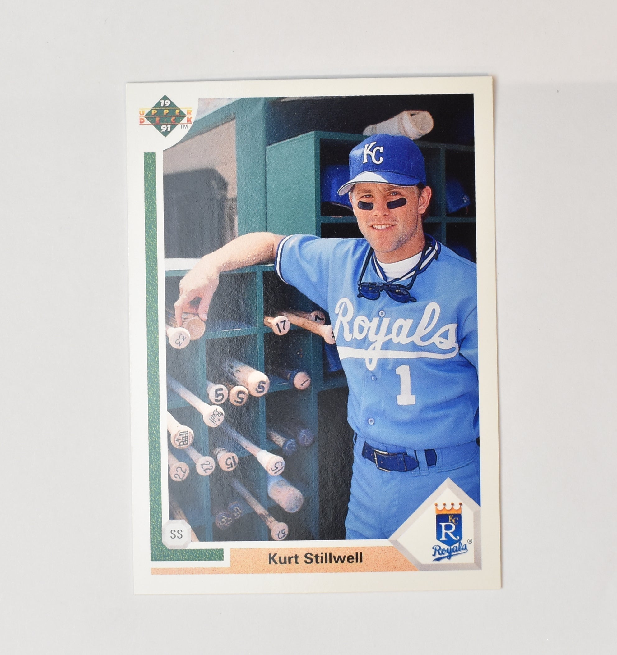 Kurt Stillwell 587 1991 Upper Deck Baseball Card Kansas City Royals