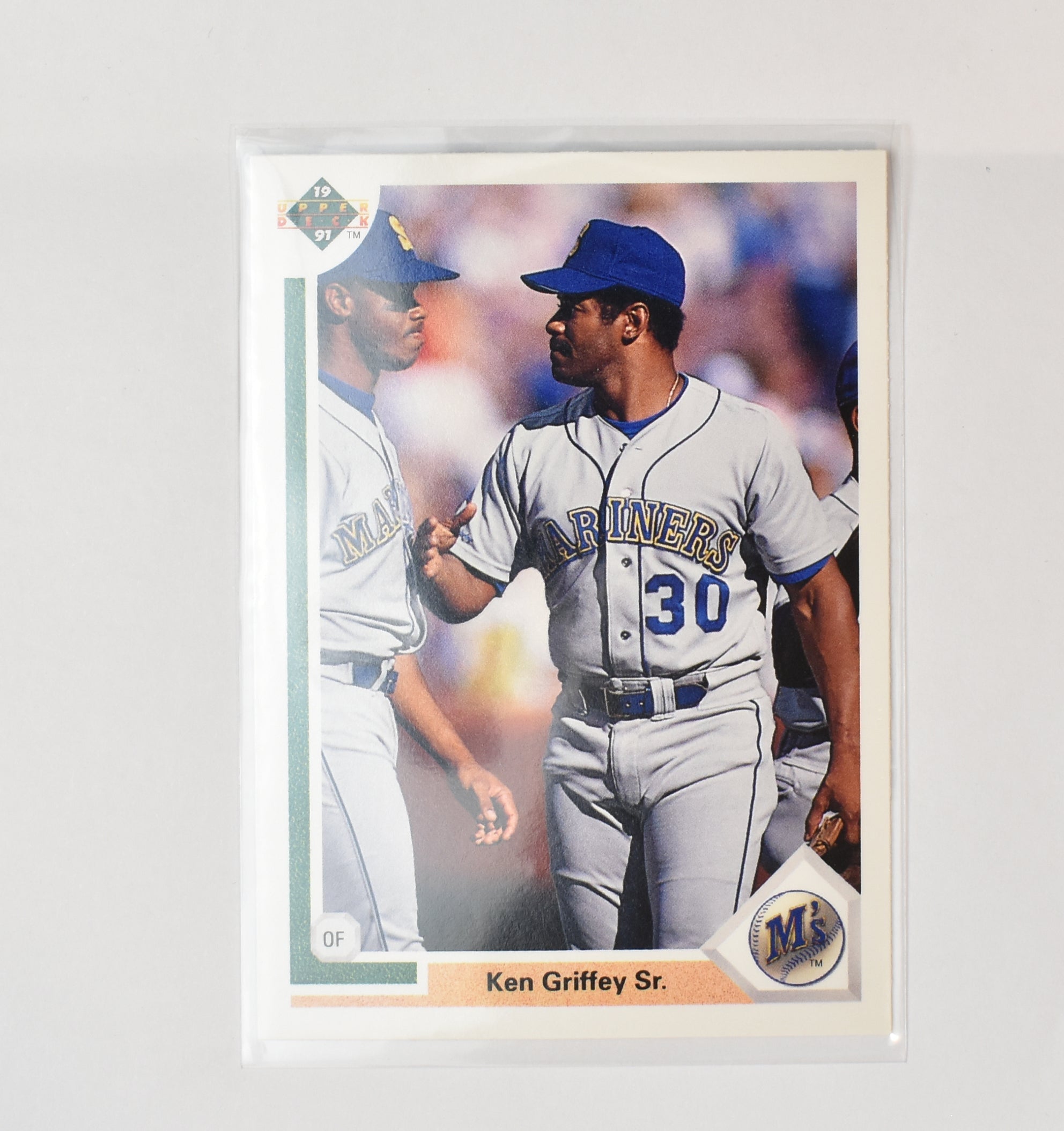 Ken Griffey Sr 572 Upper Deck Baseball Card 1991 Seattle Mariners