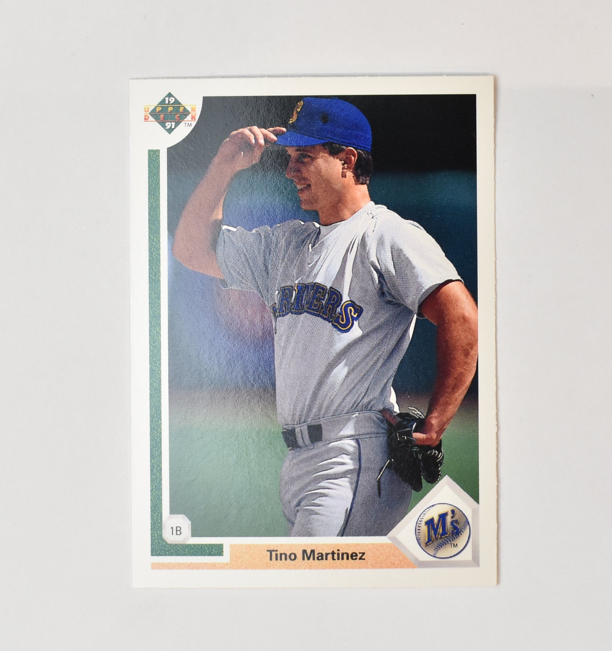 Tino Martinez 553 Upper Deck Baseball Card 1991 Seattle Mariners