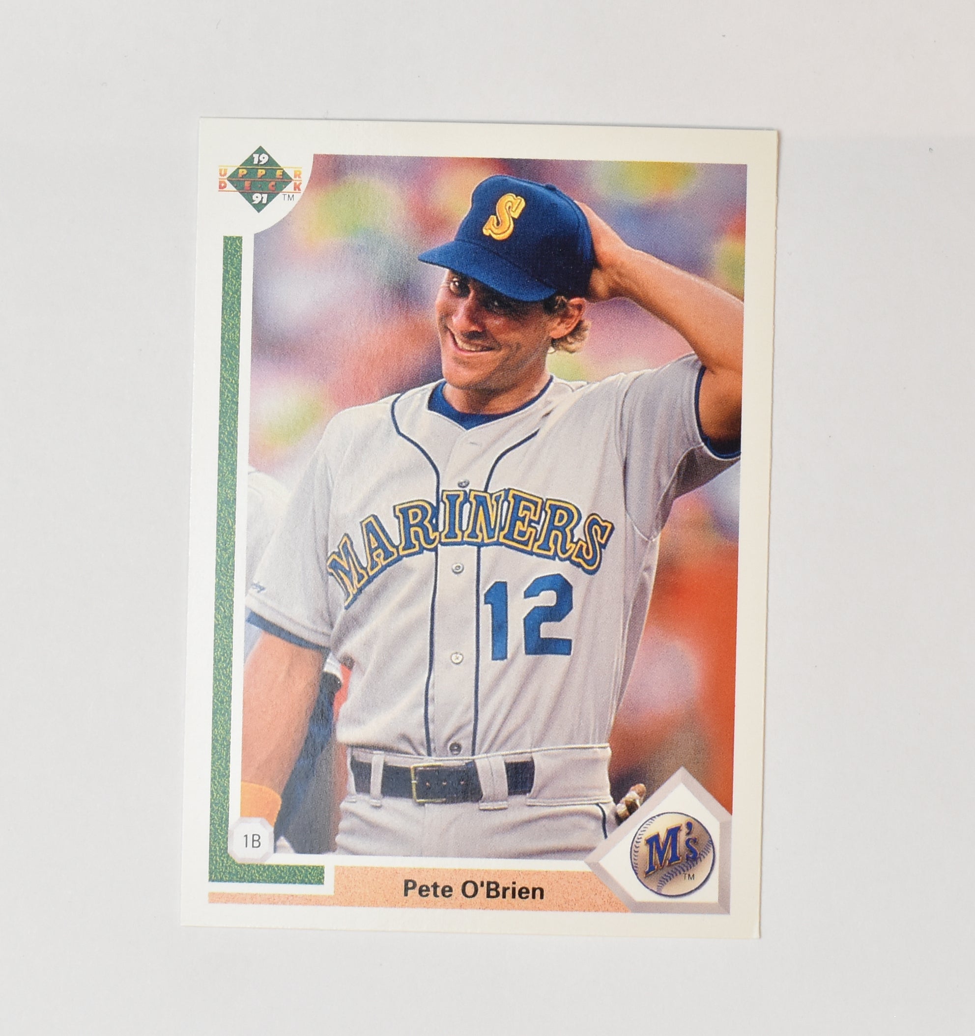 Pete Obrien 459 Upper Deck Baseball Card 91 Seattle Mariners