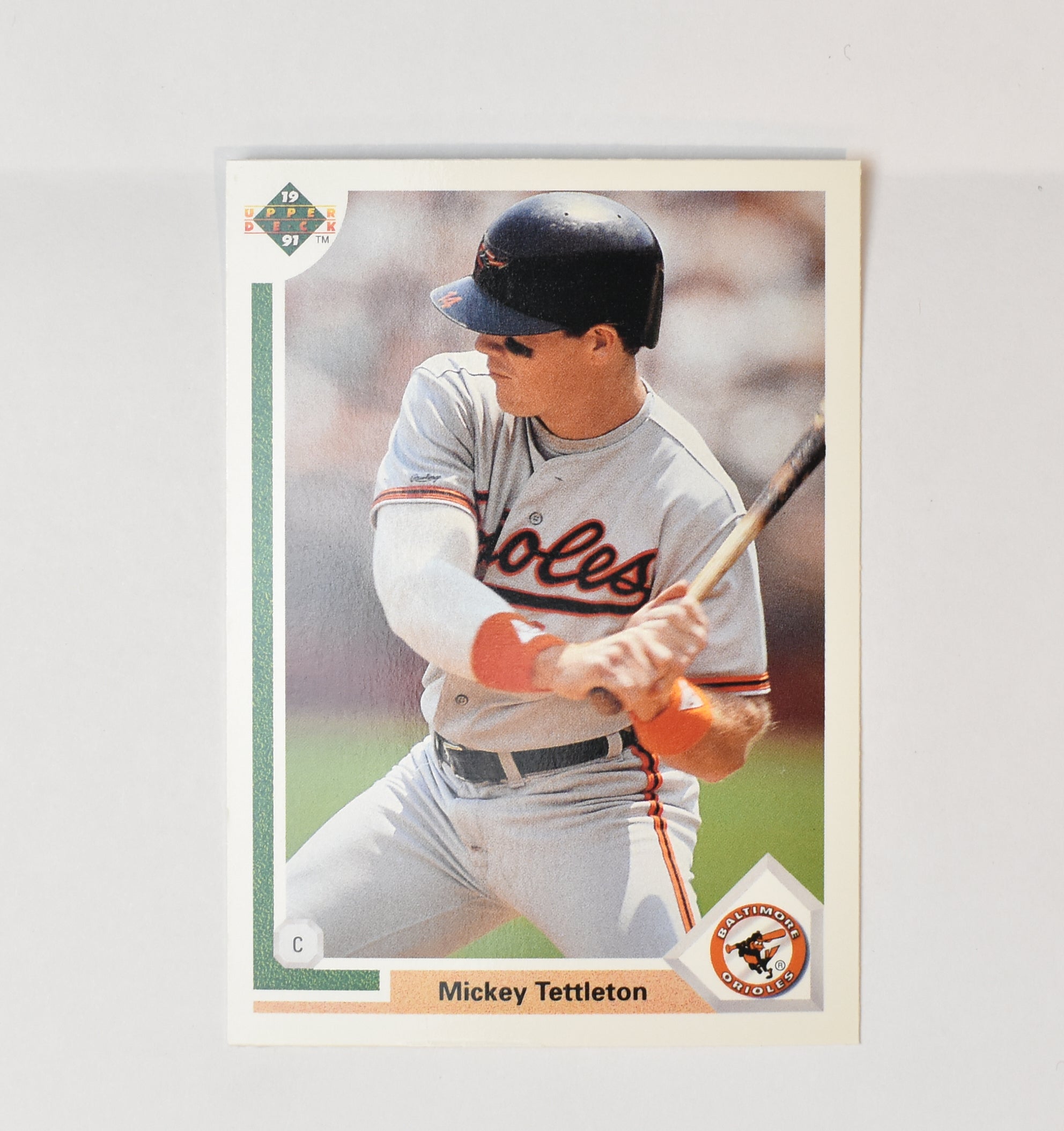 Mickey Tettleton 296 Upper Deck Baseball Card 91 Baltimore Orioles