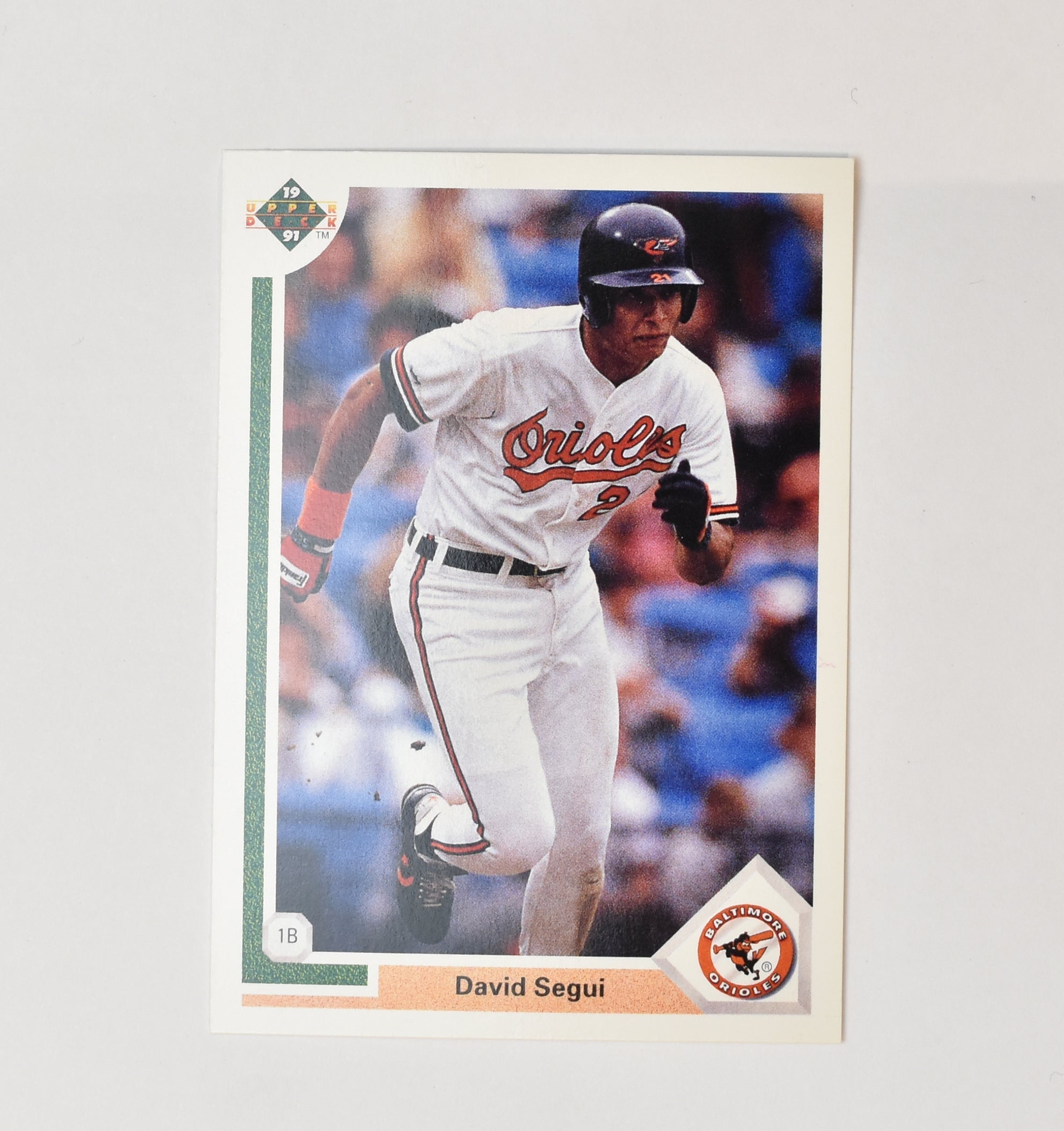 David Segui 342 Upper Deck Baseball Card 1991 Baltimore Orioles