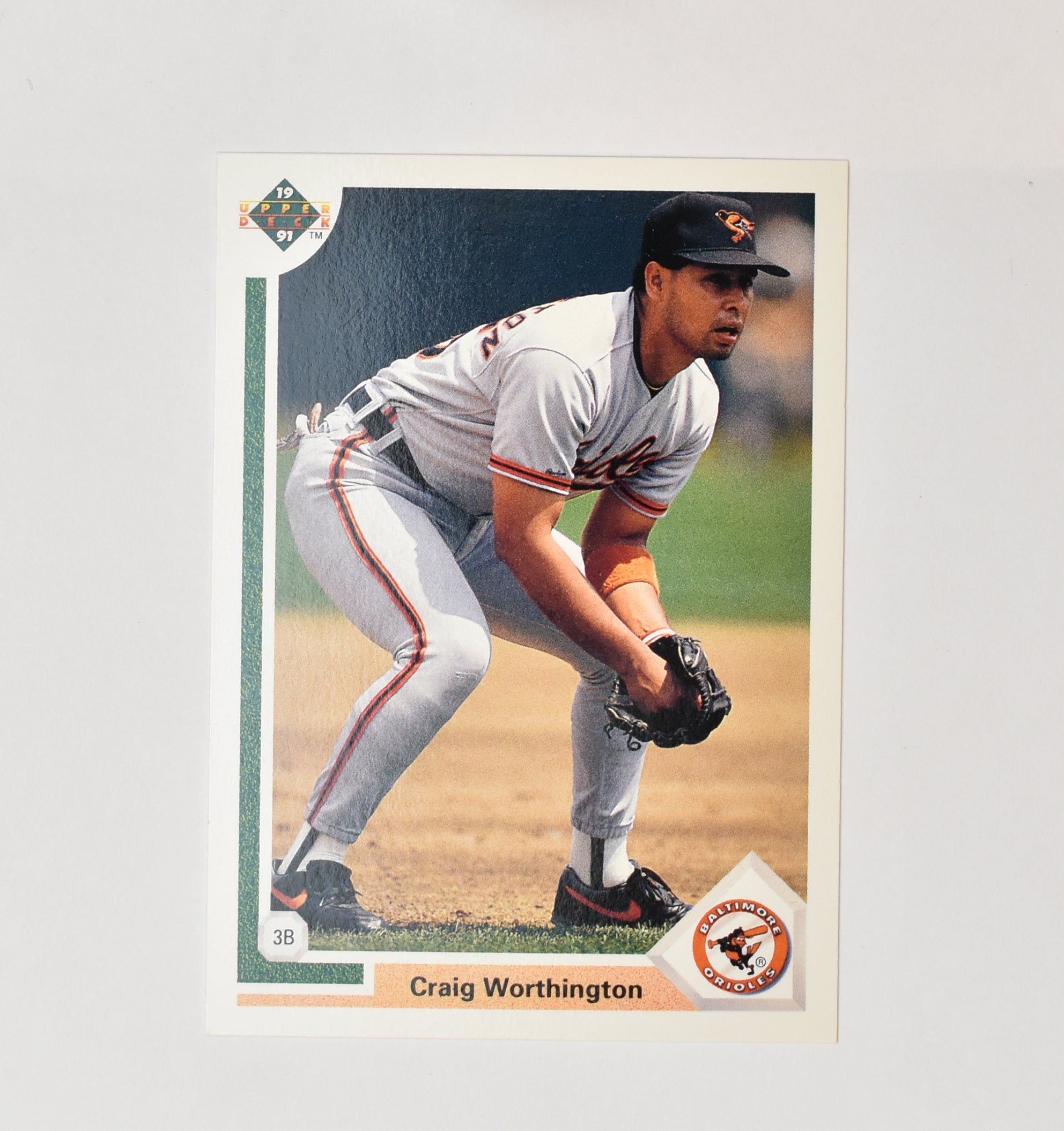 Craig Worthington 141 Upper Deck Baseball Card 1991 Baltimore Orioles