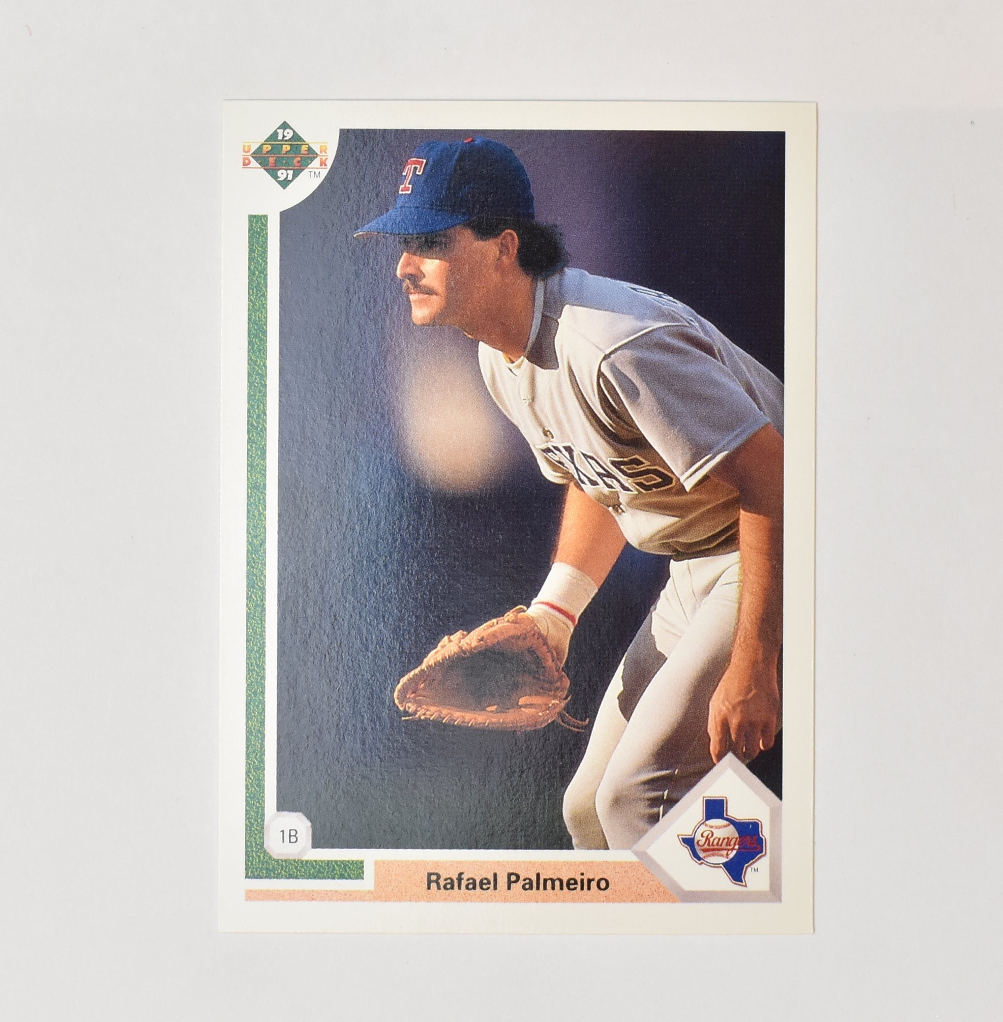 Rafael Palmiro 474 Upper Deck Baseball Card 1991 Texas Rangers