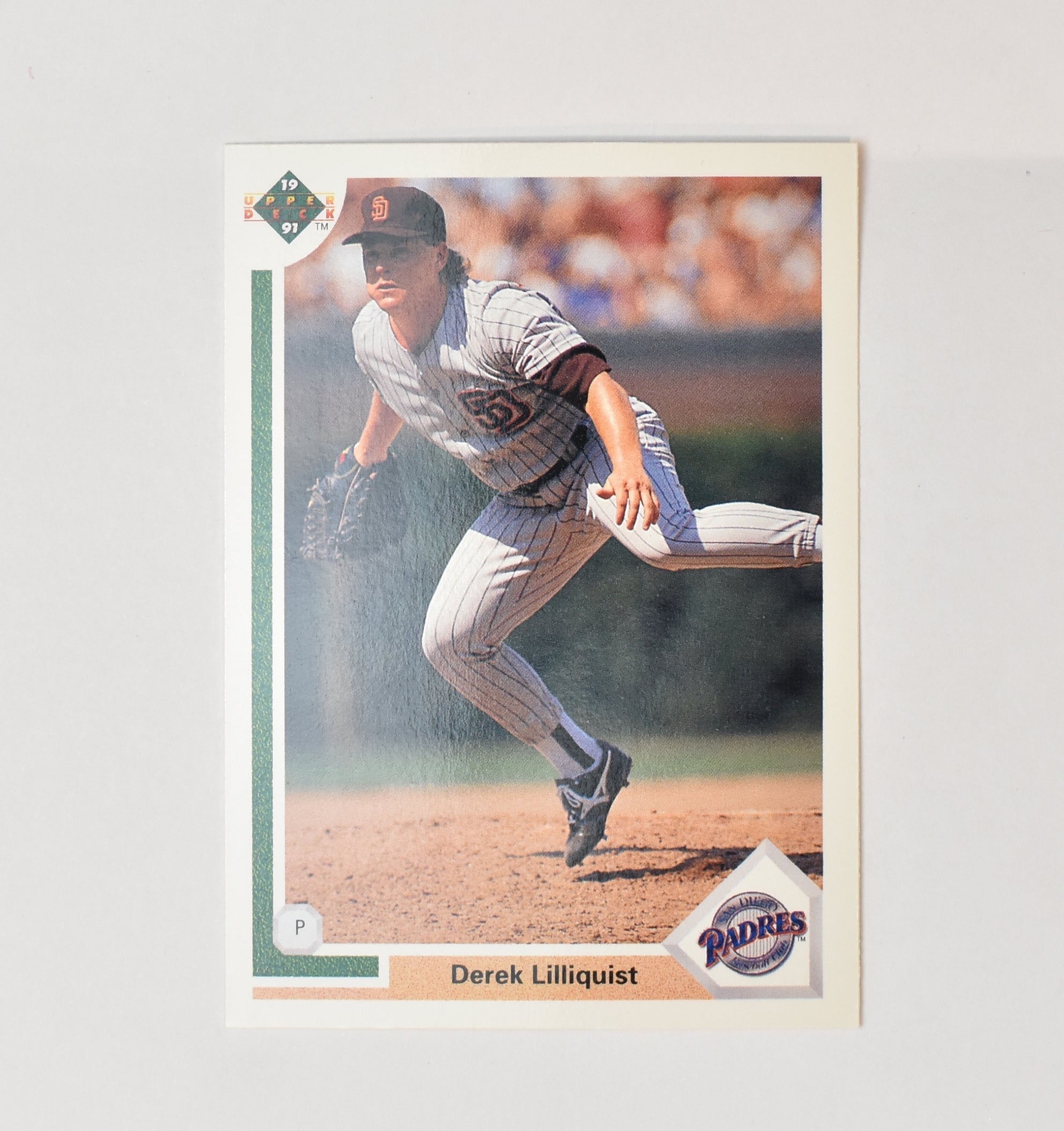 Derek Lilliquist 151 Upper Deck Baseball Card 1991 San Diego Padres