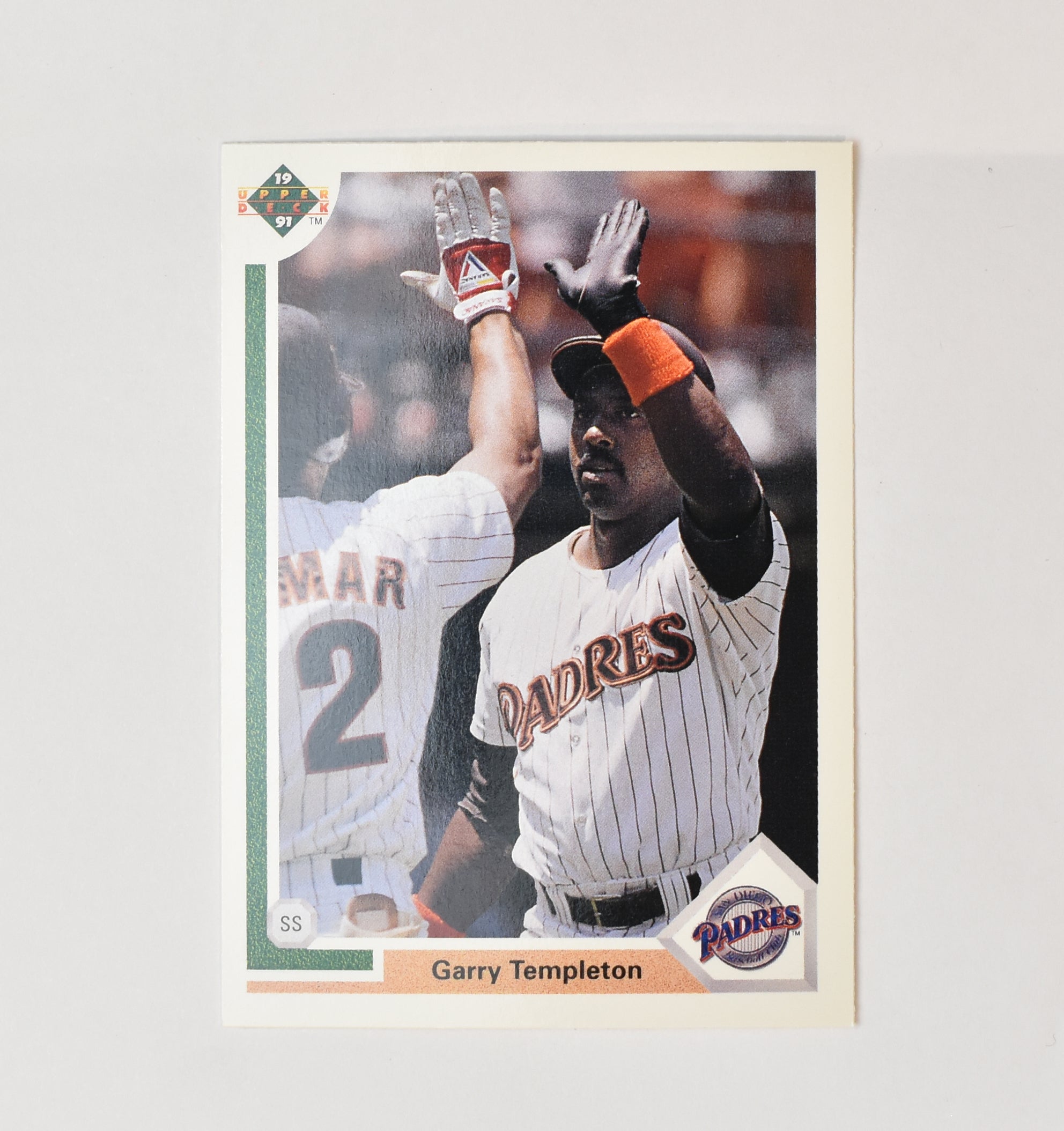 Garry Templeton 295 Upper Deck Baseball Card 1991 San Diego