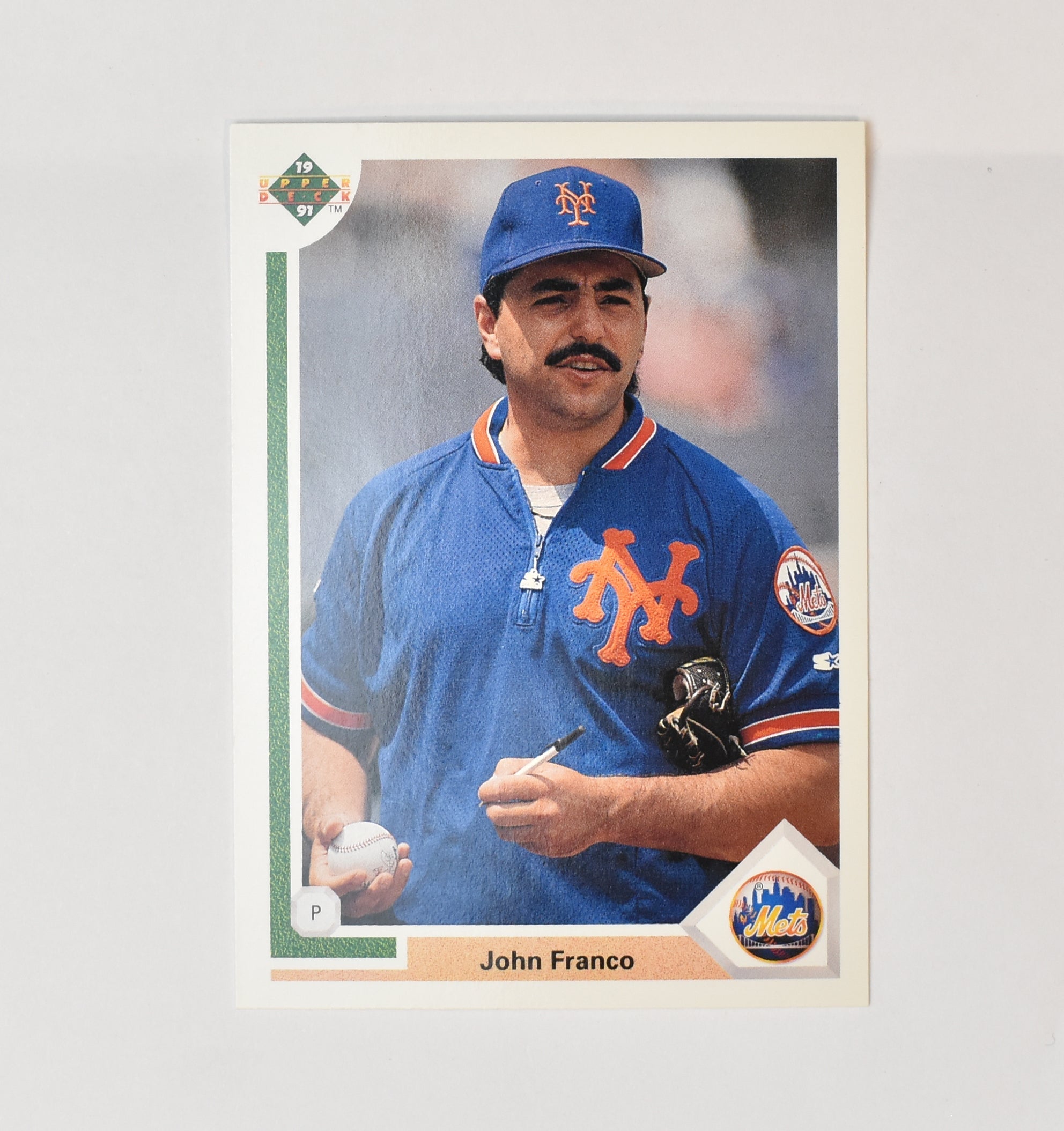 John Franco 290 Upper Deck Baseball Card 1991 New York Mets