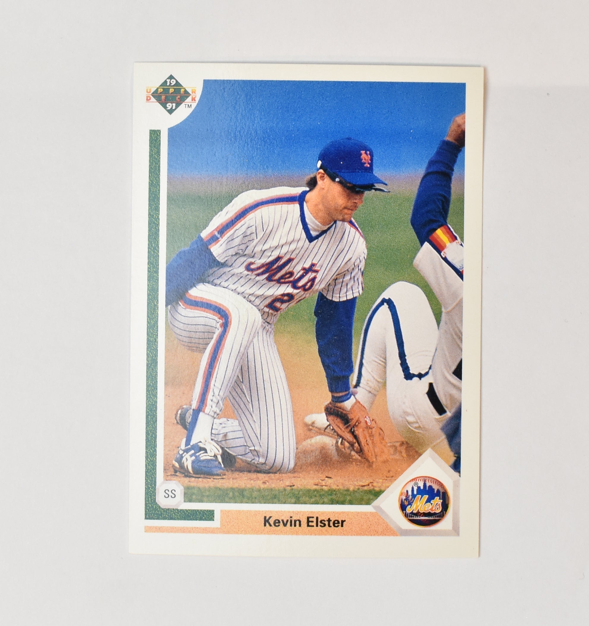 Kevin Elster 101 Upper Deck Baseball Card 1991 New York Mets