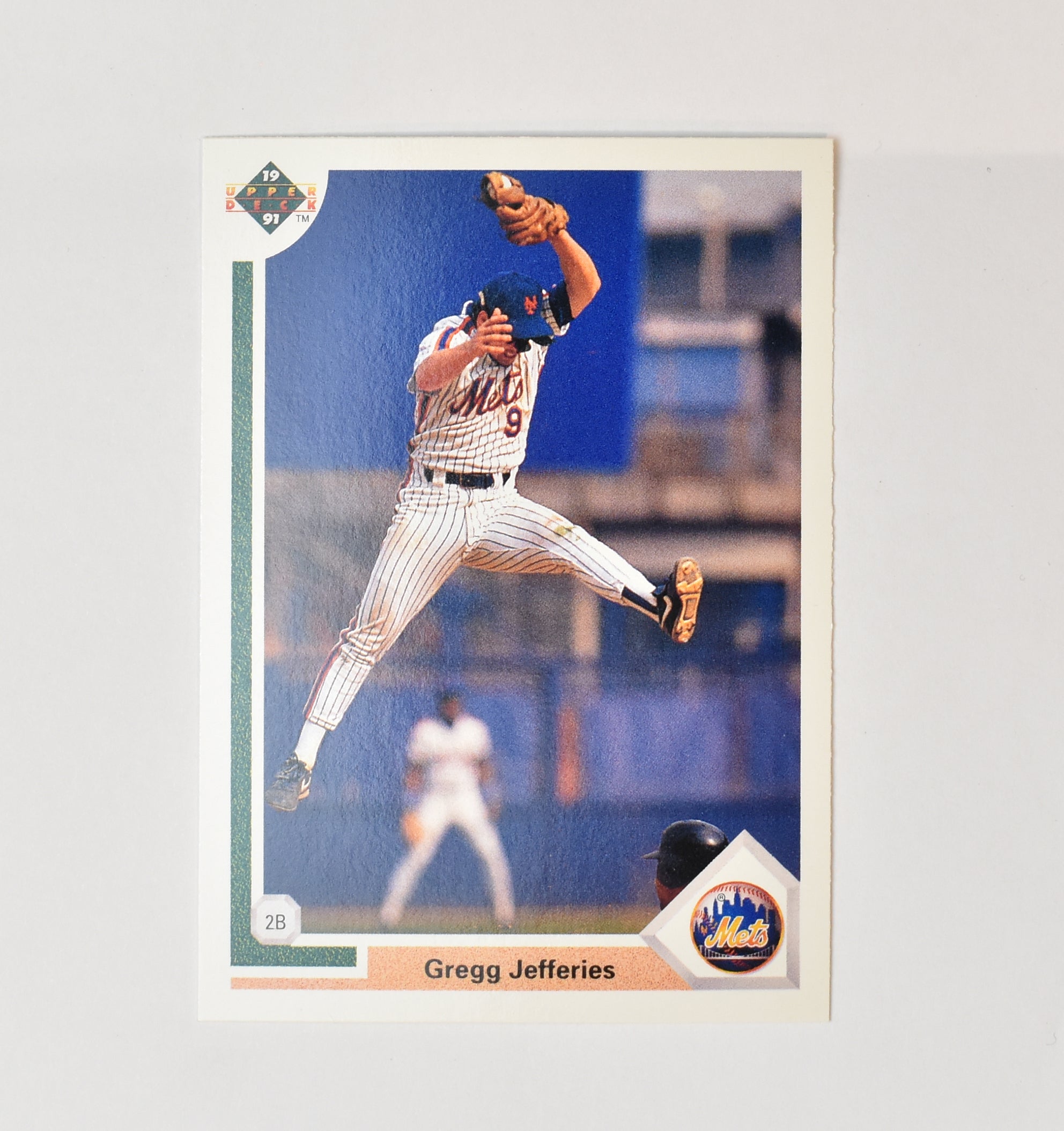 Gregg Jefferies 156 Upper Deck Baseball Card 1991 New York Mets