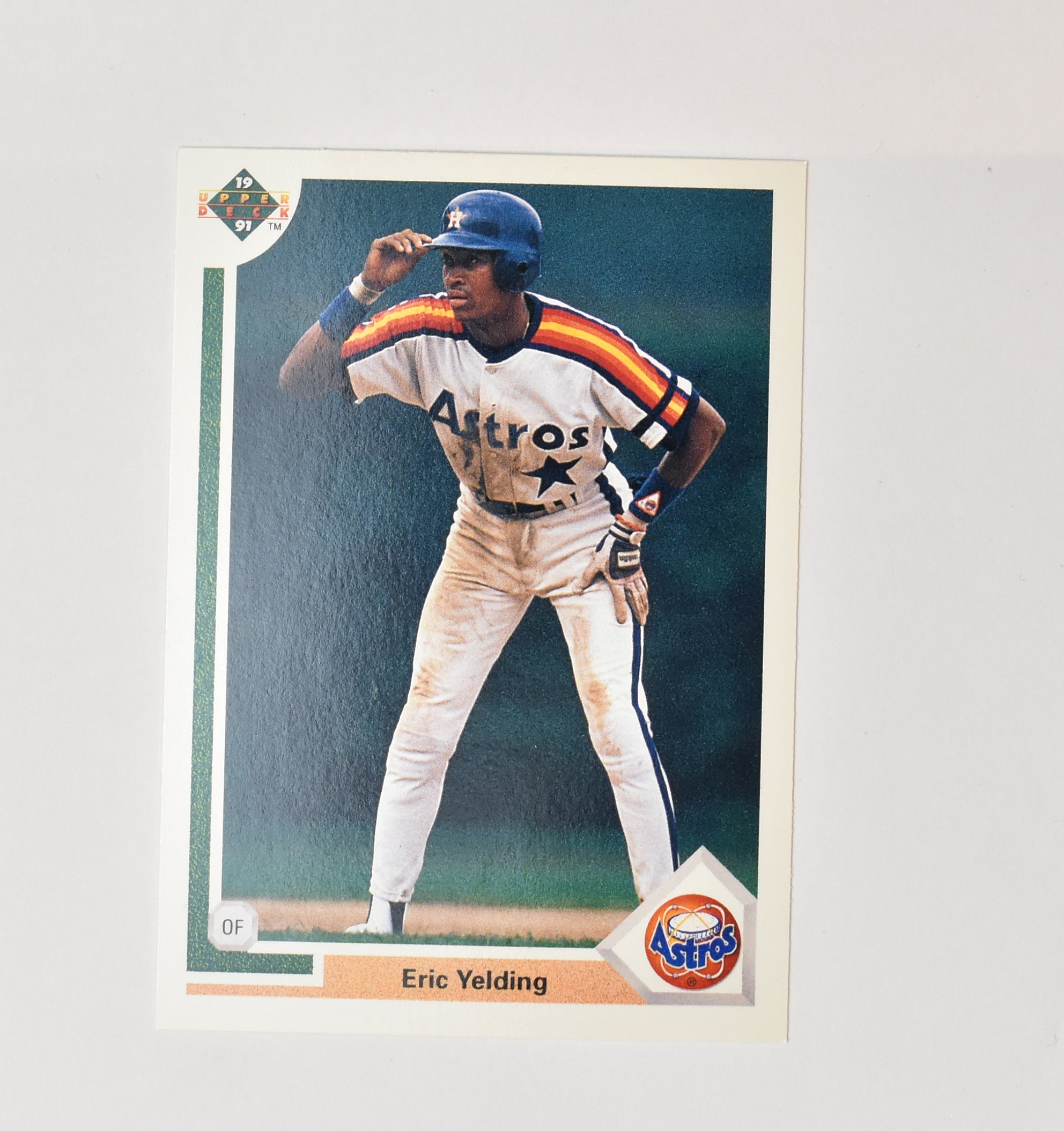 Eric Yelding 197 Upper Deck Baseball Card 1991 Houston