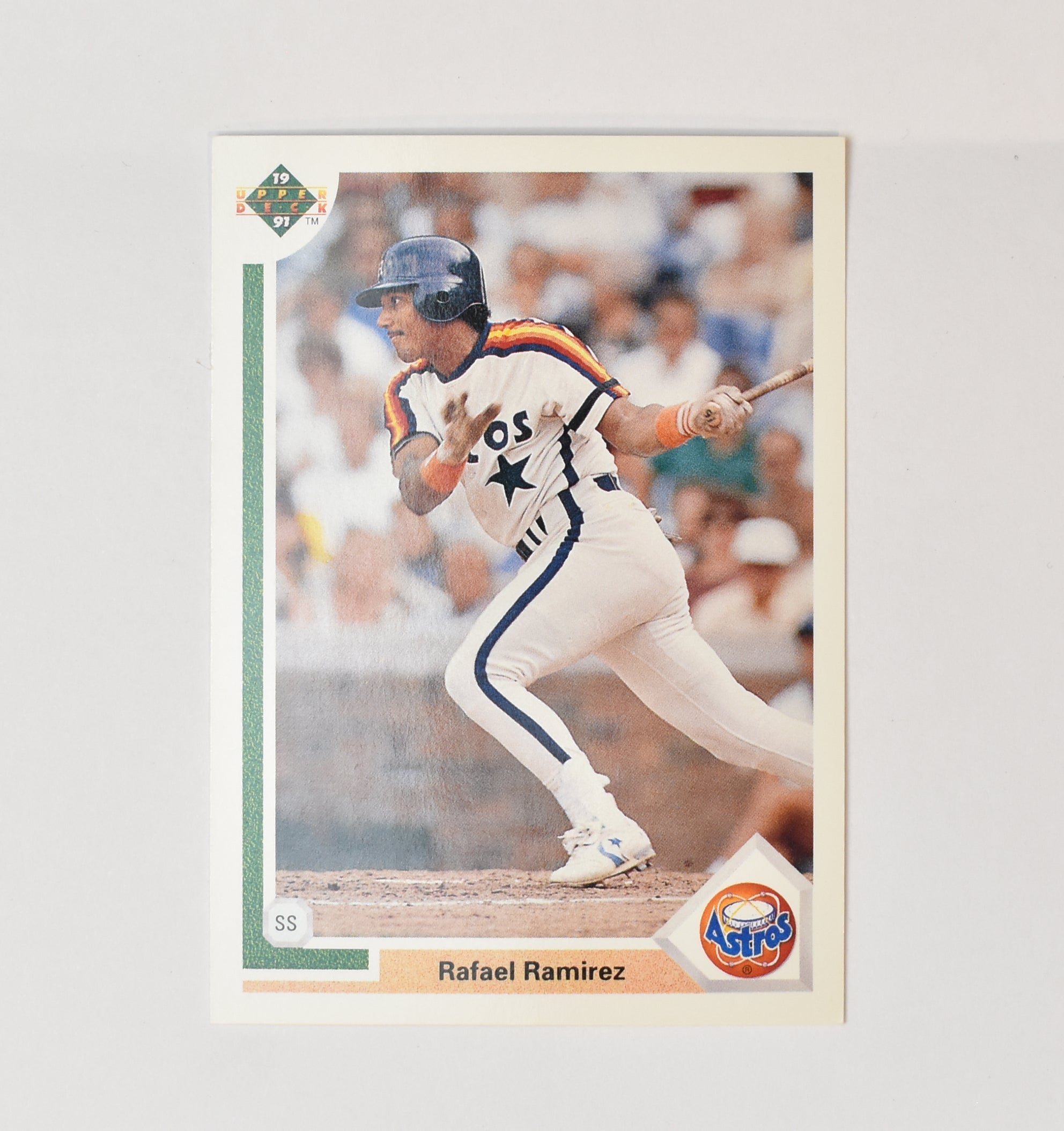 Rafael Ramirez 210 Upper Deck Baseball Card 1991 Houston Astros