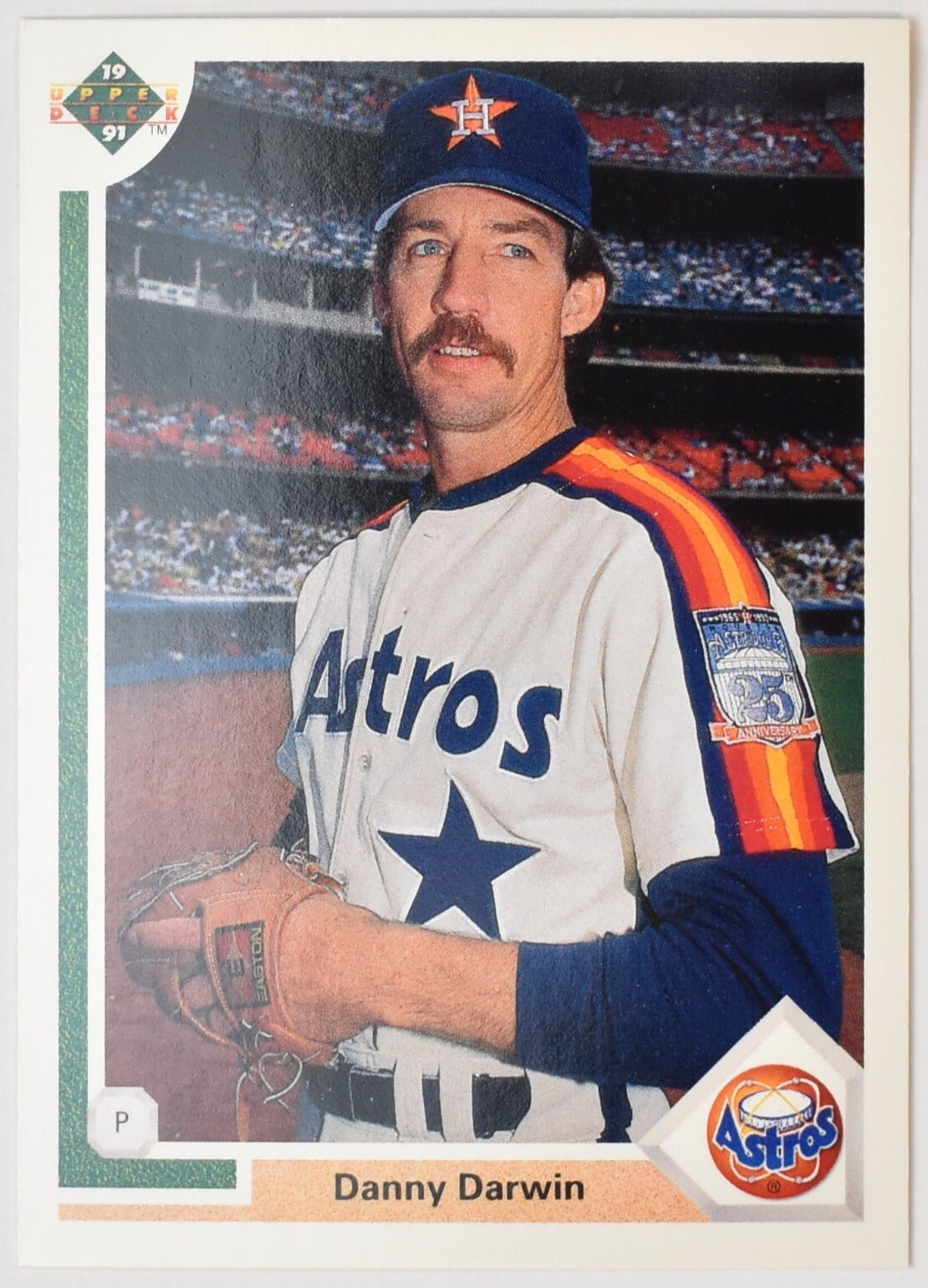 Danny Darwin 586 Upper Deck Baseball Card 1991 Houston Astros