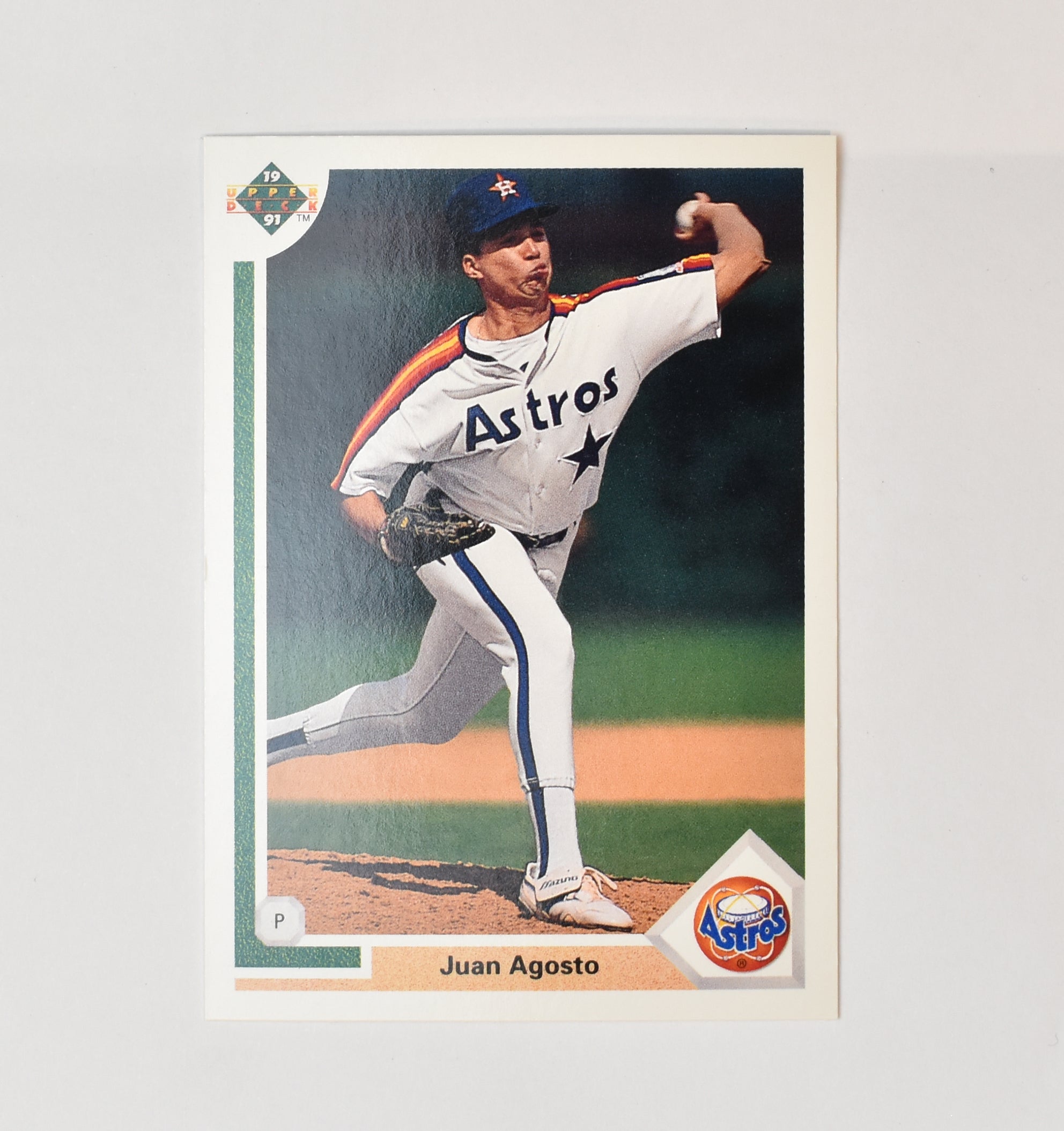 Juan Agosto 569 Upper Deck Baseball Card 91 Houston Astros