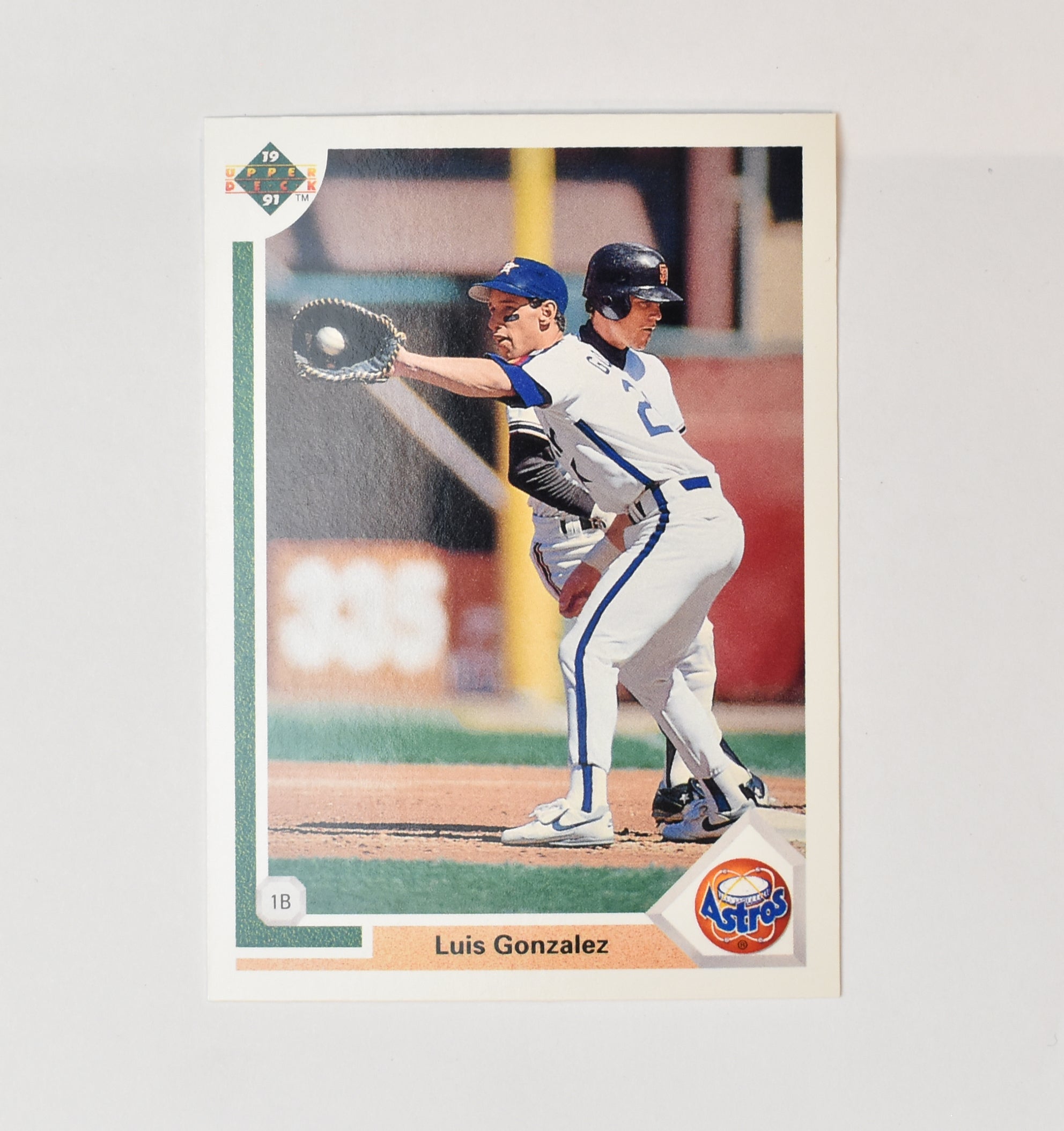 Luis Gonzalez 567 Upper Deck Baseball Card 1991 Houston Astros