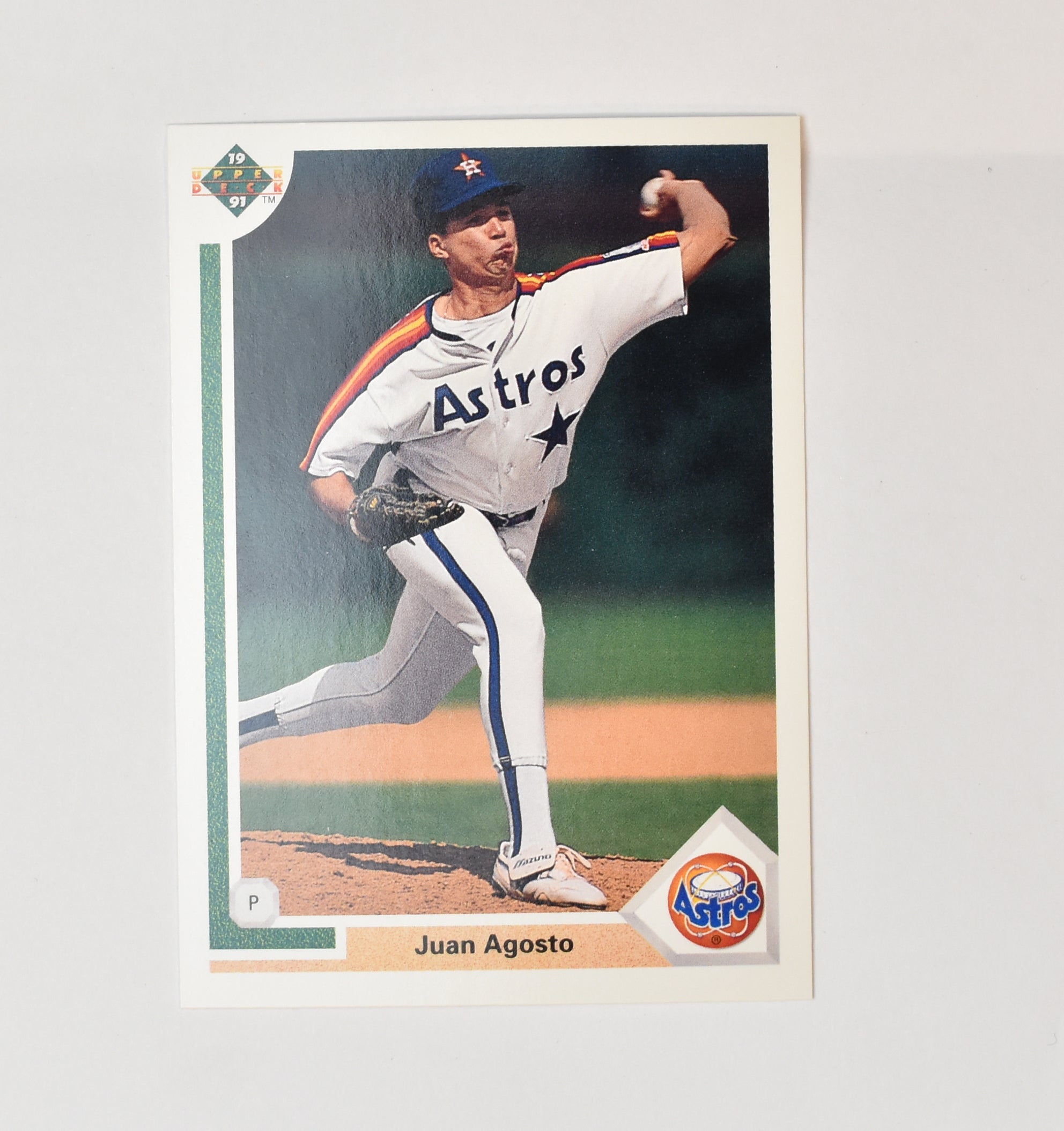 Juan Agosto 569 Upper Deck Baseball Card 1991 Houston Astros