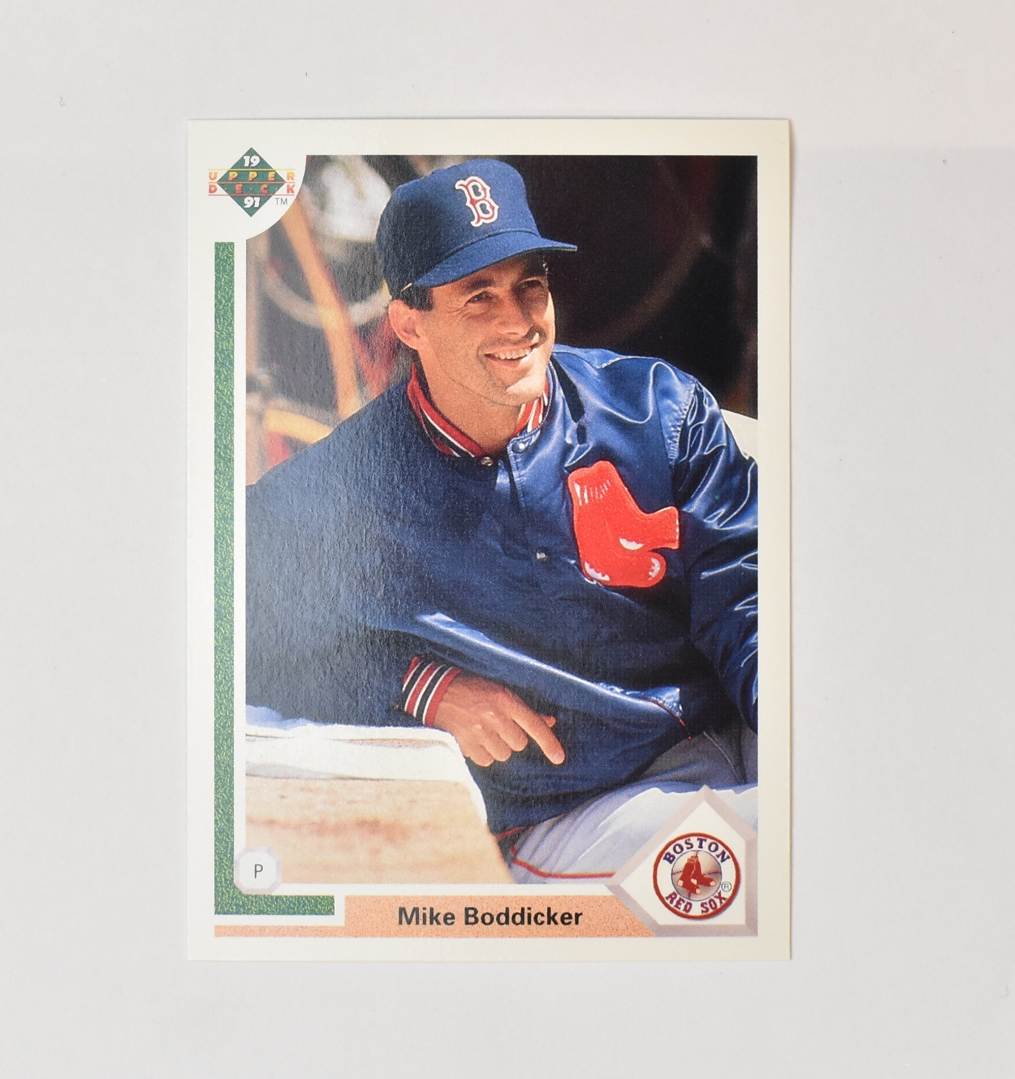 Mike Boddicker 438 Upper Deck Baseball Card 1991 Boston Red Sox