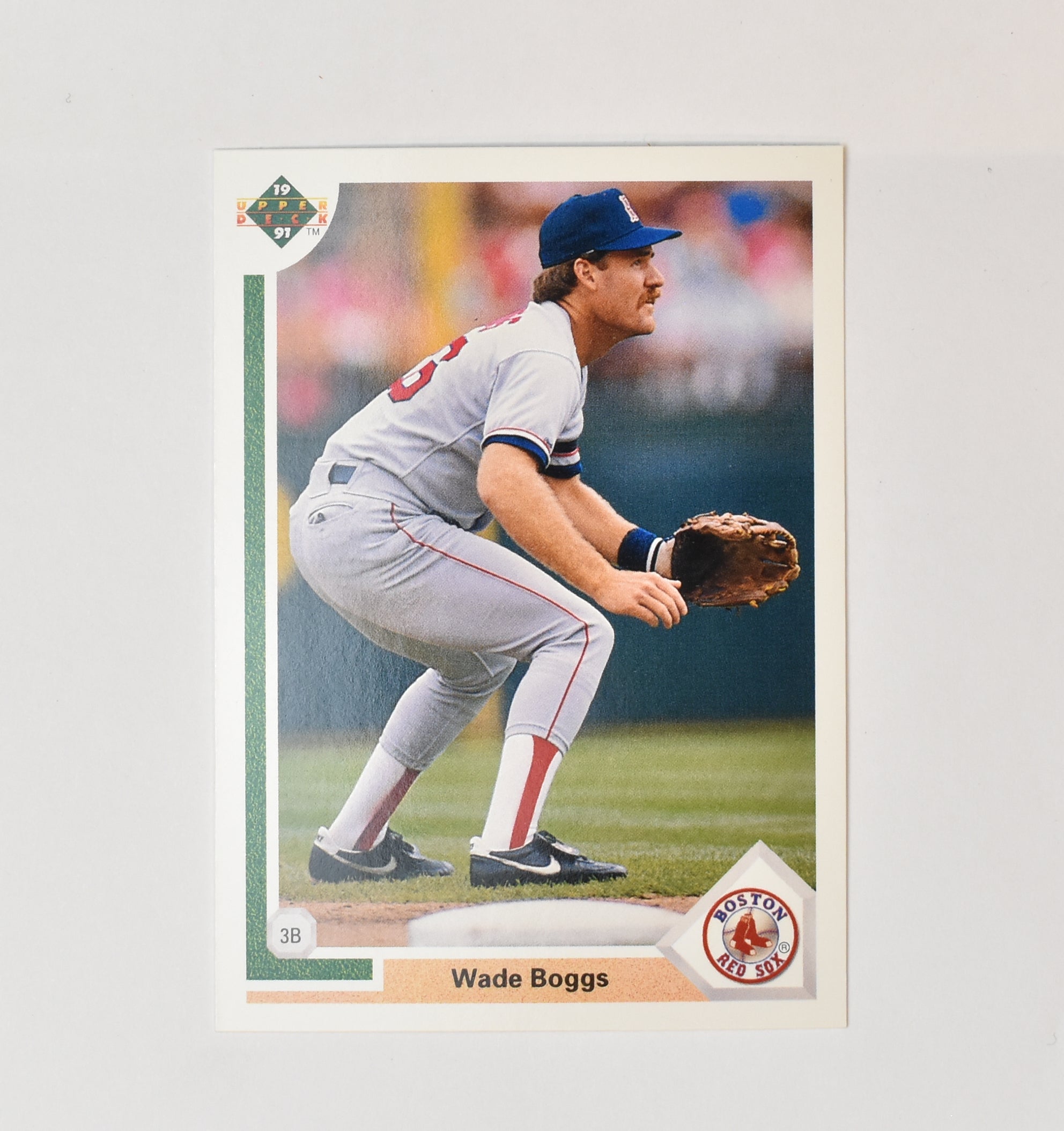 Wade Boggs 546 Upper Deck Baseball Card 1991 Boston Red Sox